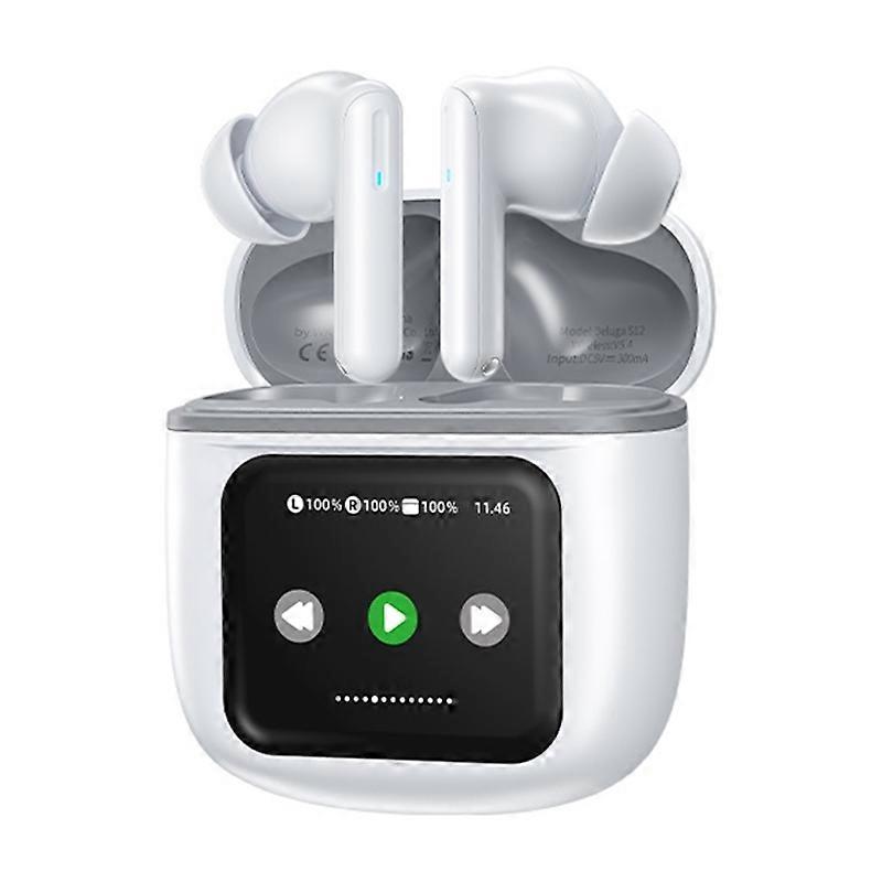 WEKOME Wireless Earphones with Smart Color Screen