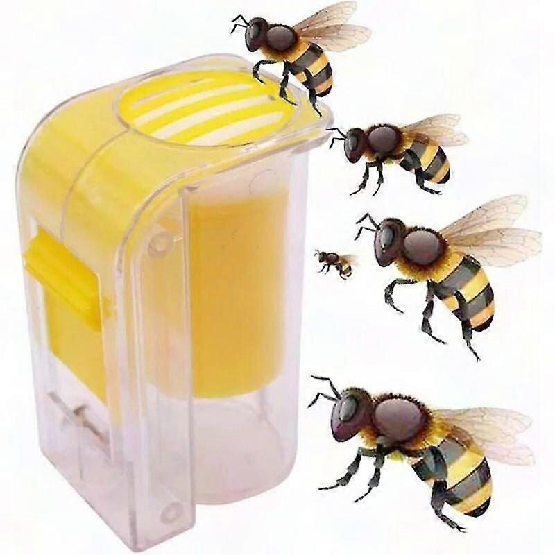 Queen Bee Bottle Marker - Plastic Tool for Catching & Marking Queen Bees