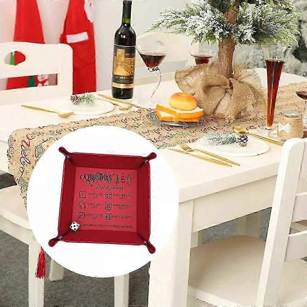 Christmas Dice Tray Dice Sets & Games
