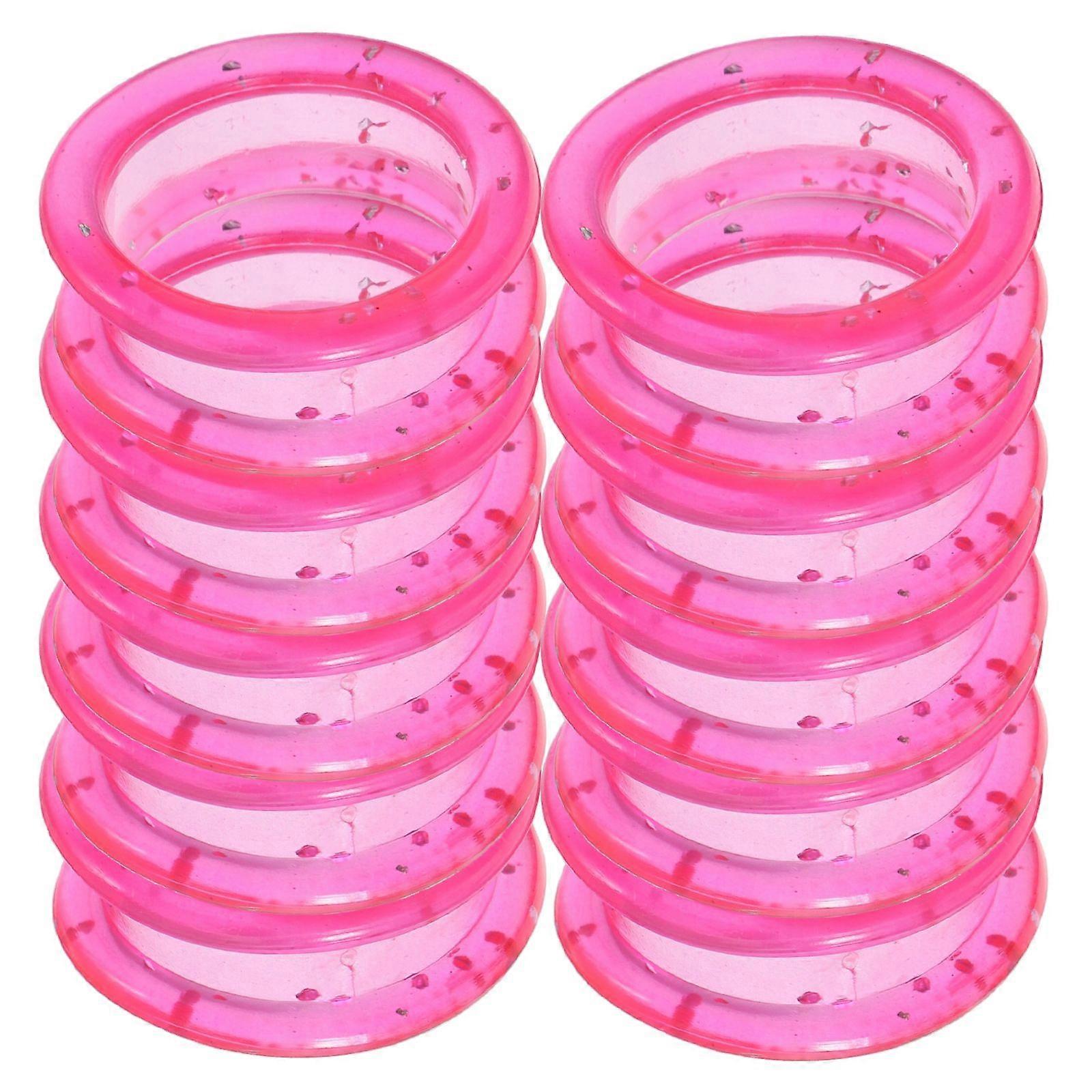 12pcs Soft Silicone Ciseaux Anneaux Doux Chien Toilettage Ciseaux Outils Toilettage Pour Animaux De Compagnie Cisaillement Anneau De Pouce Inserts Poignées Pour Chien Cheveux Coupe Acc