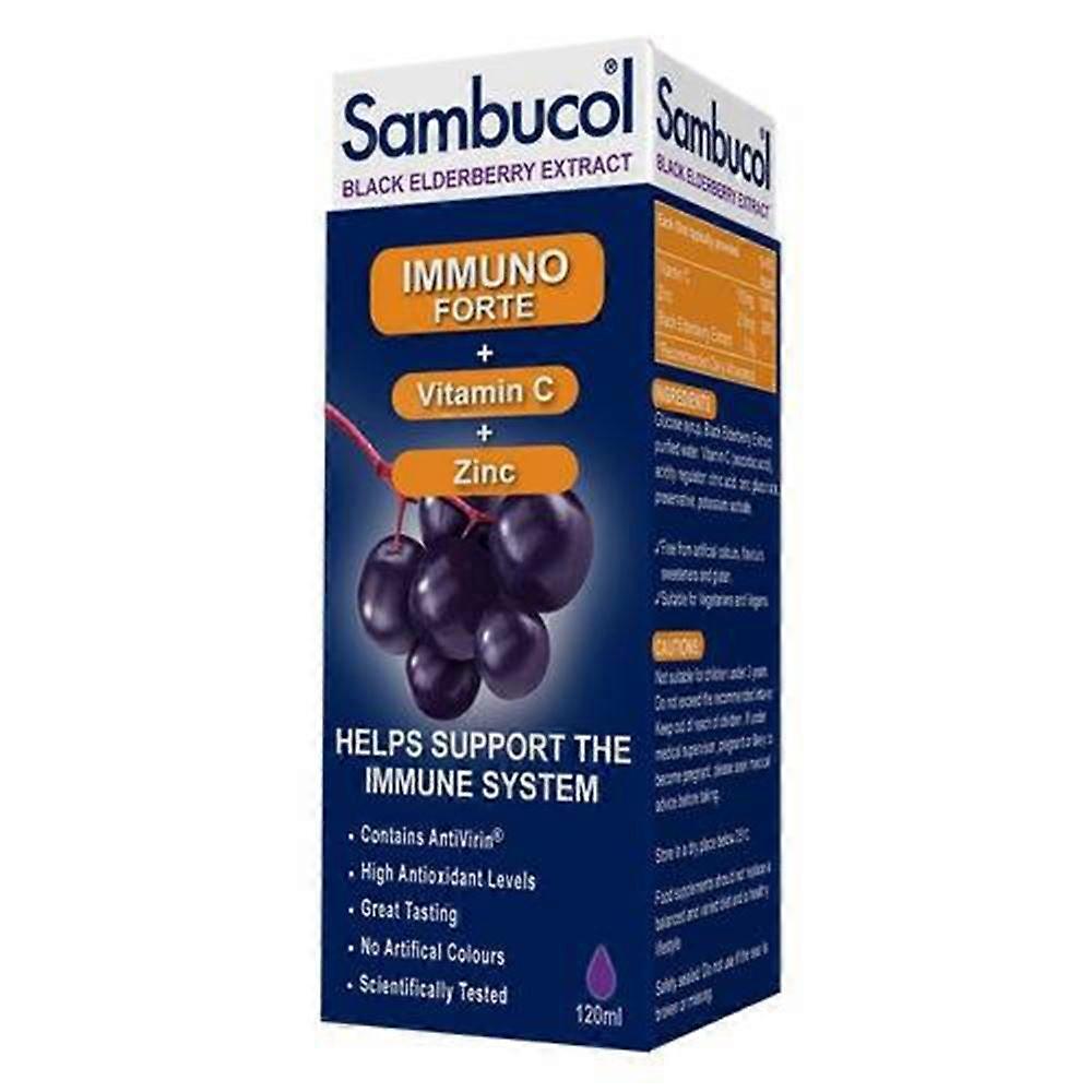 Sambucol Immuno Forte 120ml - 2 Pack