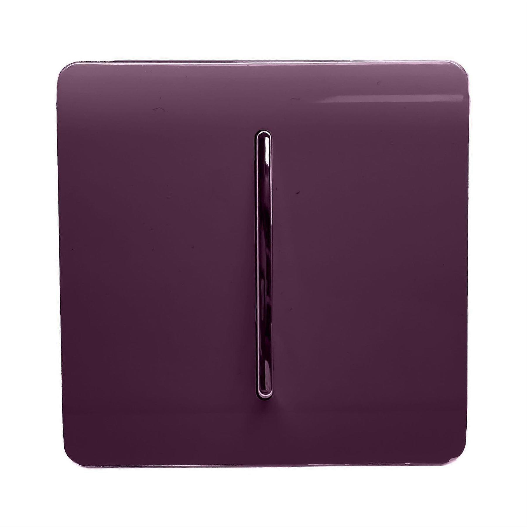 Trendi Switch Fan Isolator Switch in Plum Purple
