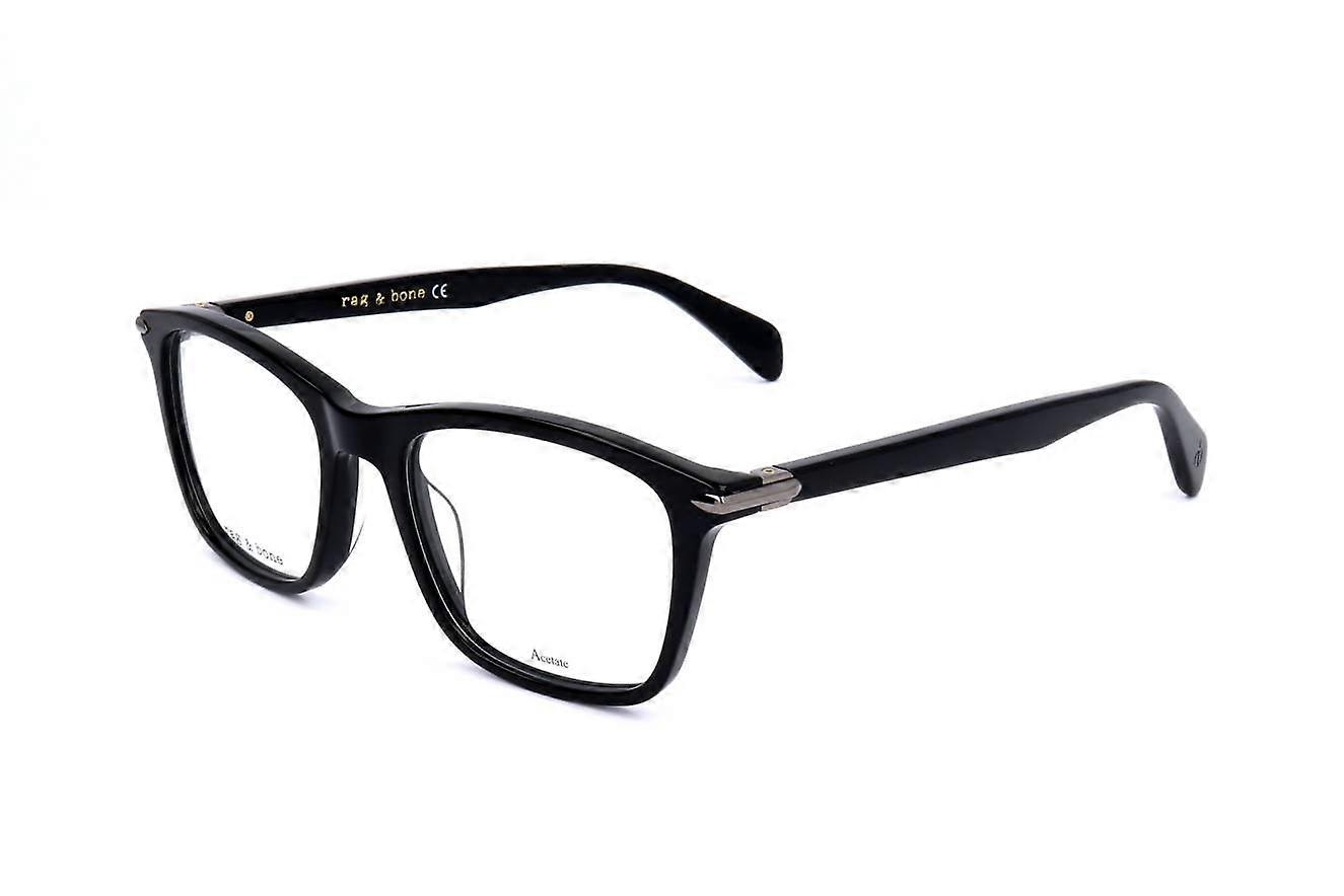 Eyewear Frames Rag & Bone RNB7024 807 BLACK 51/19/145 MAN