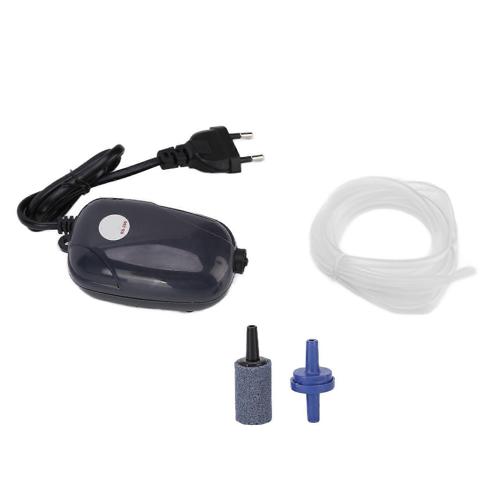 Oxygen Pump Small Professional Mute Oxygenation Aquarium Air Pump EU Plug 220V for Fish Farming Single Hole