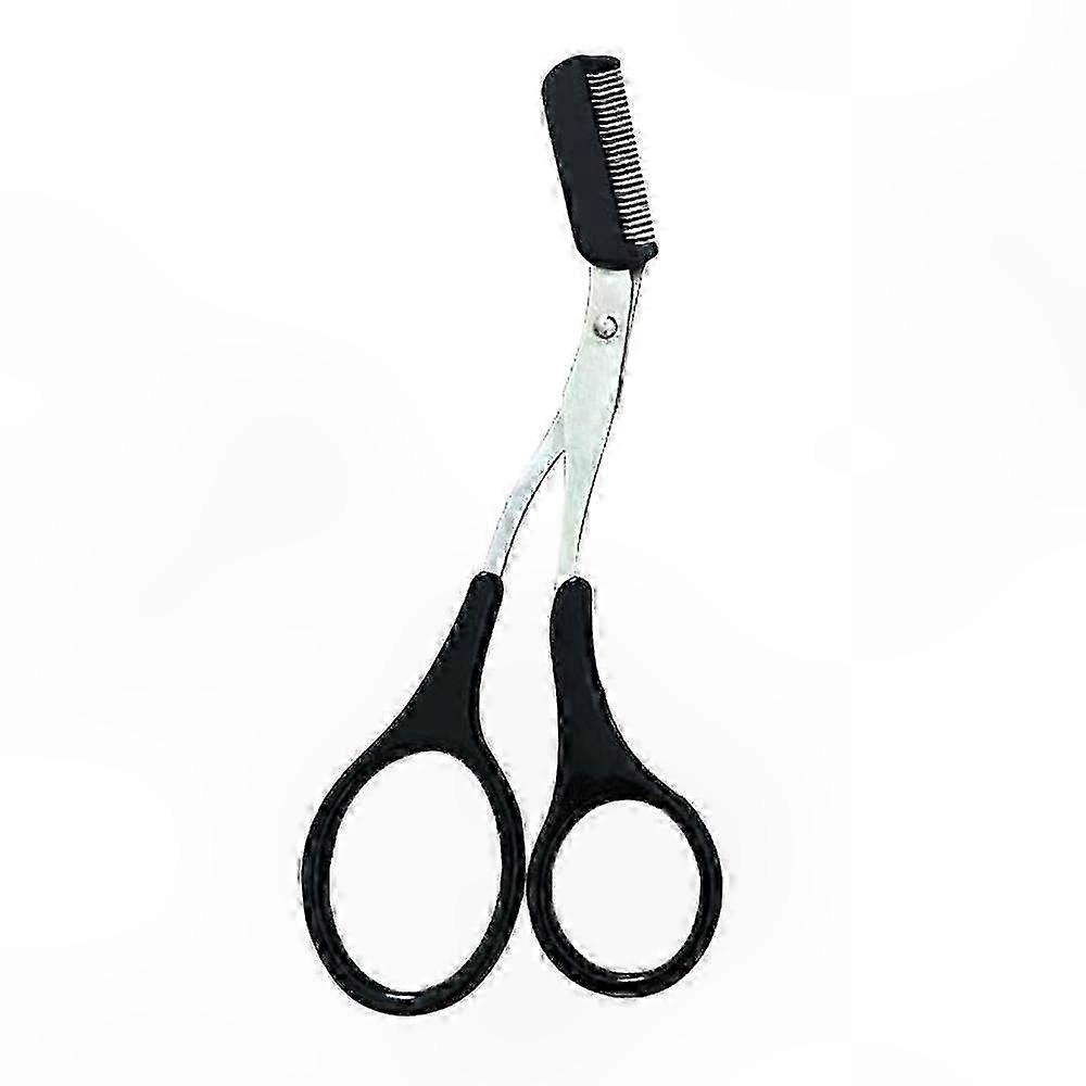 Brow Shaping Scissors and Trimmer with Comb for Precise Trimming and Styling