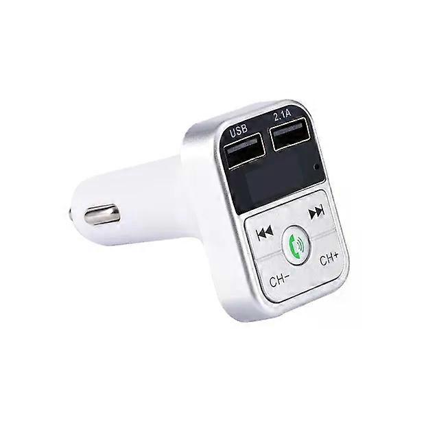 Freisprecheinrichtung Freisprecheinrichtung Wireless Bluetooth 5.0 FM Sender LCD MP3-Player Autozubehör Dual-USB-Ladegerät FM-Modulator