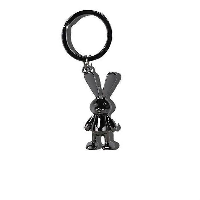 Bear Keychain, 3D Bear Guardian Angel Pendant