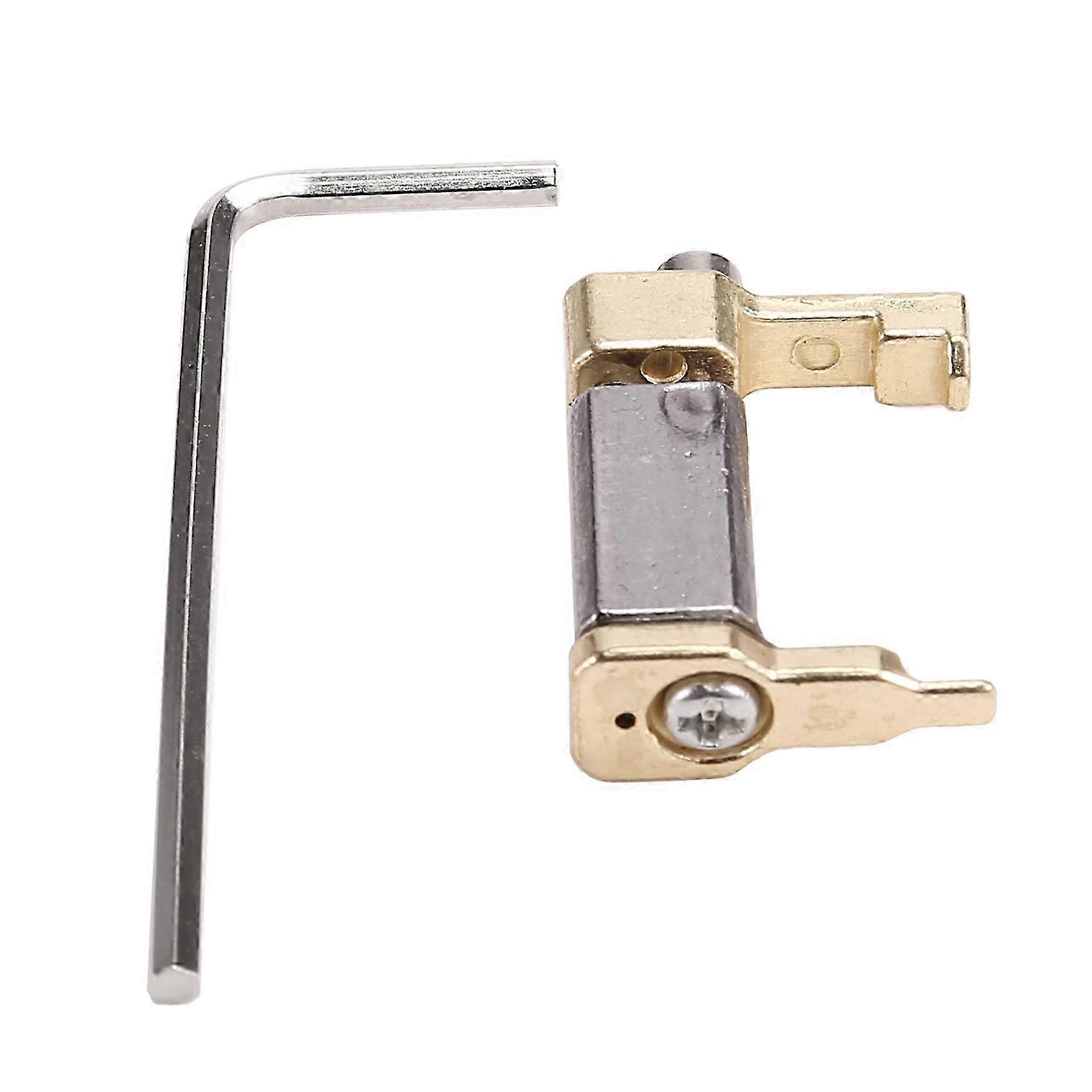Electric Guitar Bridge Intonation Tool with Tremolo Compatibility in Silver&Go