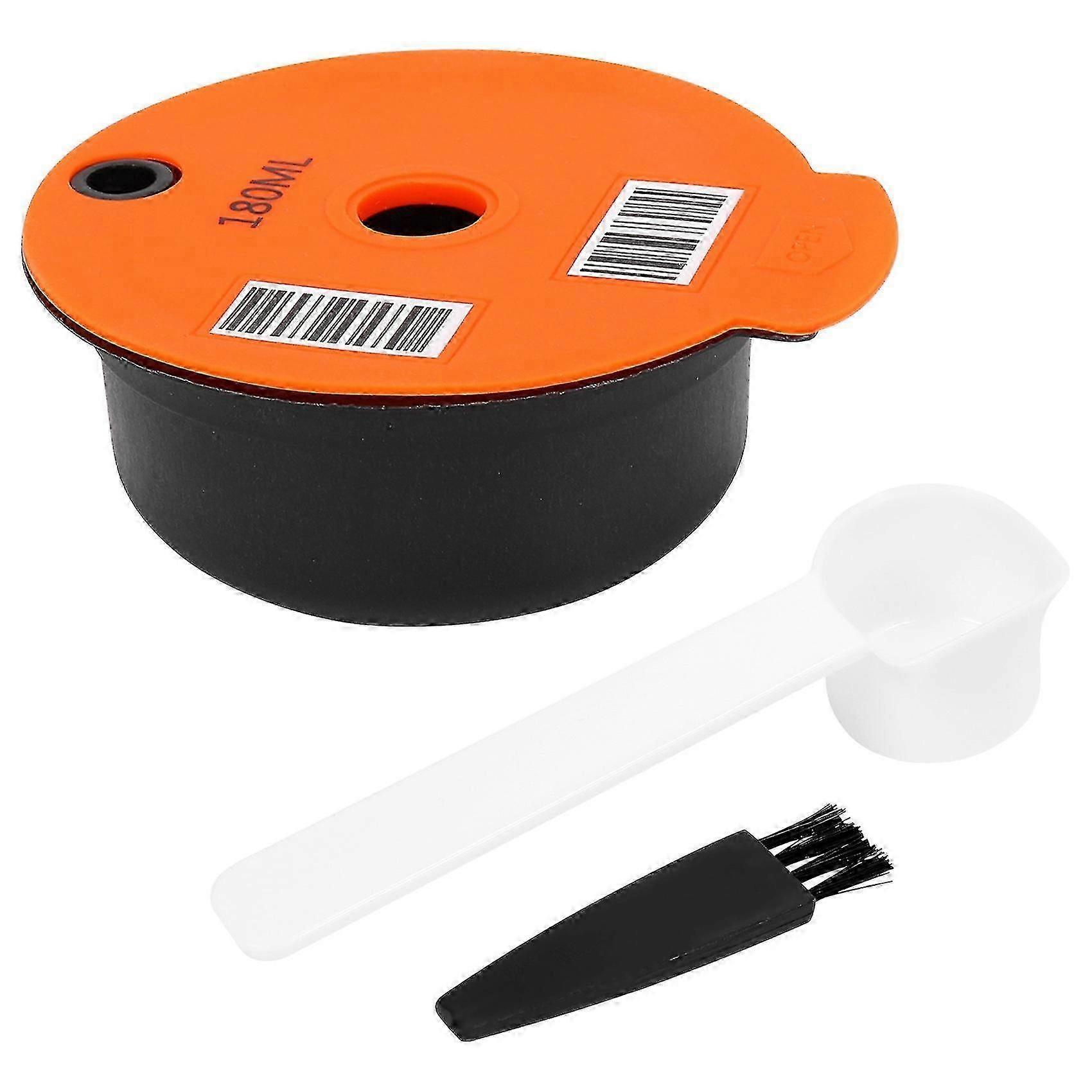 Reusable Coffee Capsules, Compatible With For -s Machines, Coffee Filter Refillable Coffee Pods 180