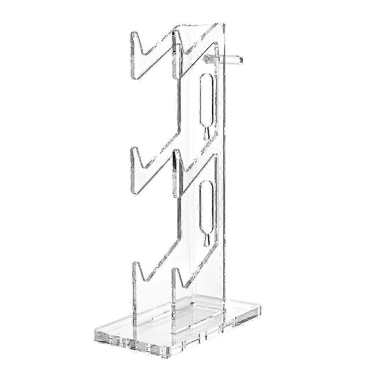 3 Tier Game Handle Desk Display Stand For Switch Acrylic Games Controller Headset Hanger Holder Acc