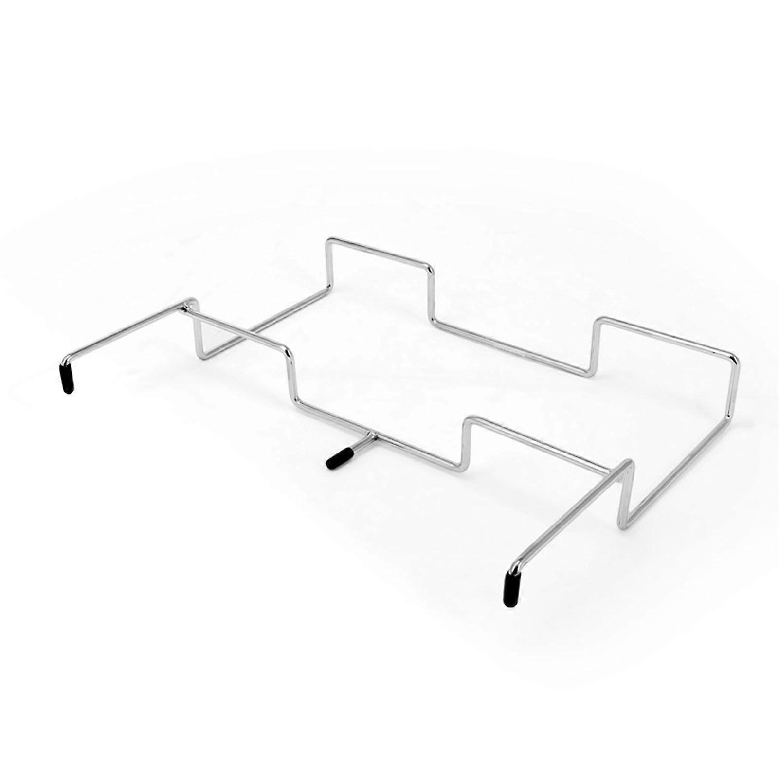 Camping Trash Bag Holder Rack Stainless Steel Garbage Bag Hanger Lightweight Table Garbage Rack for Kitchen BBQ Camping Use