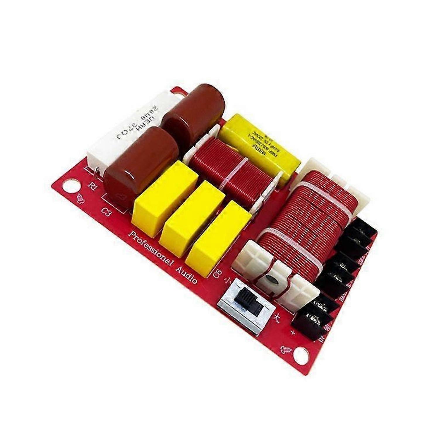 2 Way Audio Speaker Crossover Professional Treble Bass Home Loudspeaker Refit Board Professional Stage Speaker Parts