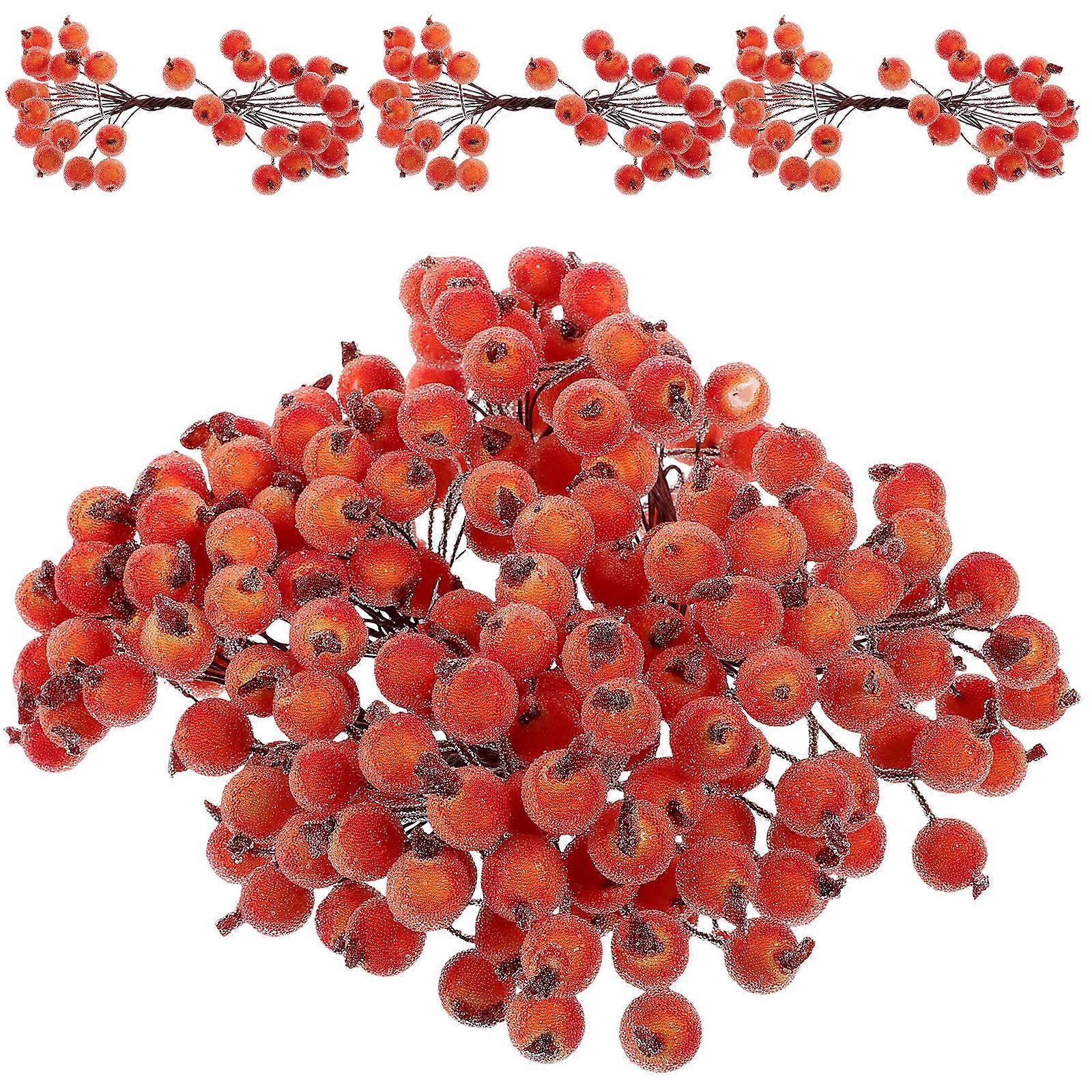 Mini Foam Berry Artificial Flower Decor for Decoration 200Pcs