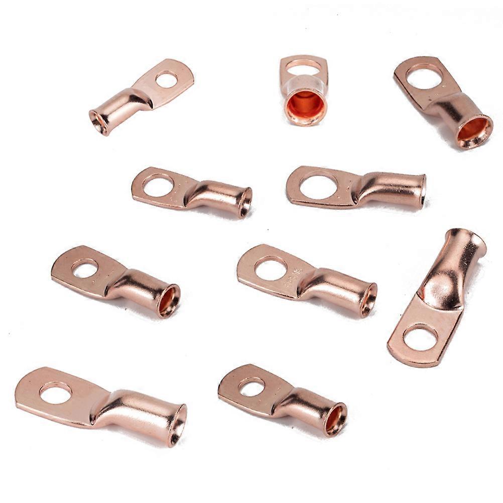 Battery Cable Terminal Copper Lug for Car with 10Pcs Wire Connectors Kit