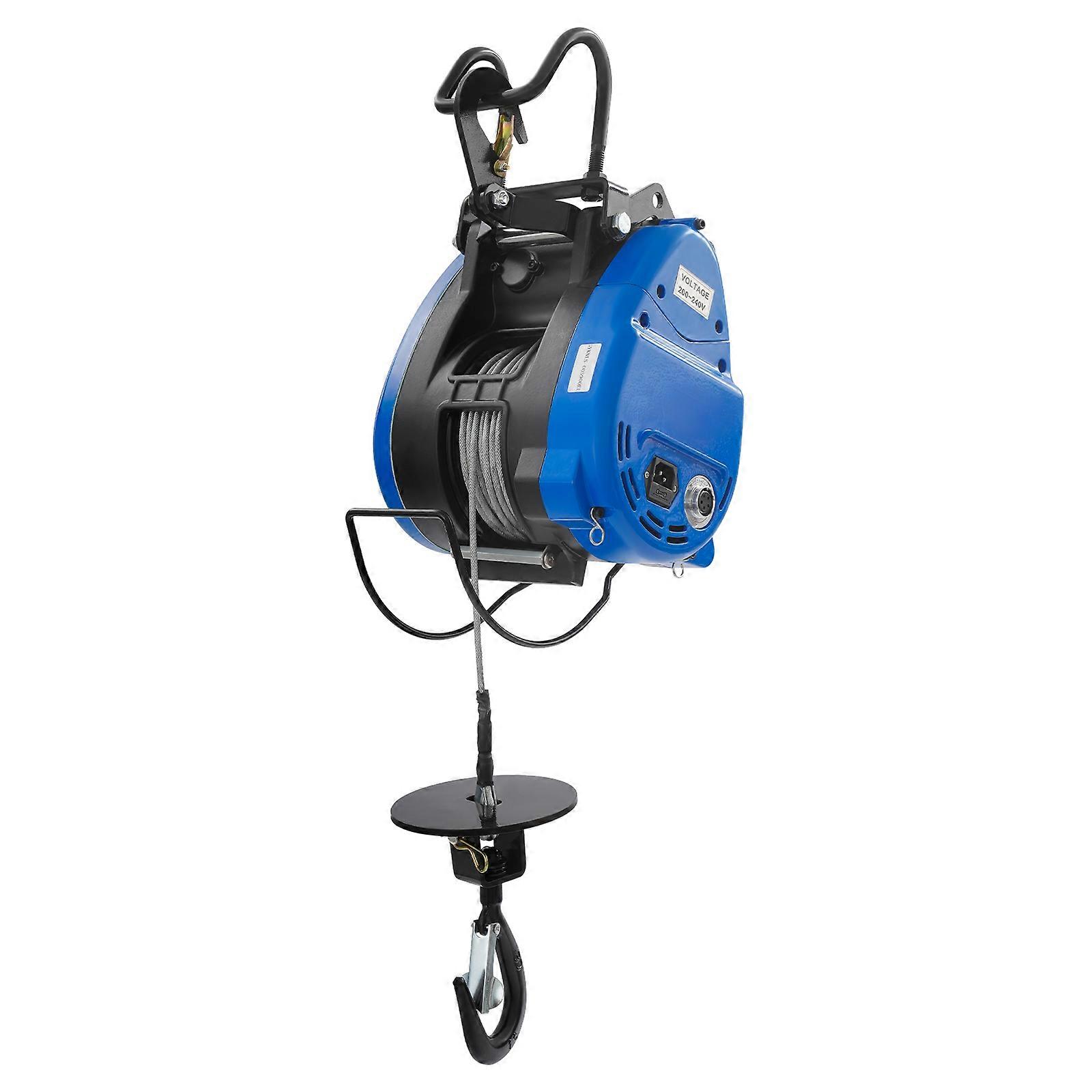 1500W 30m 250kg Electric Hoist with Wireless Remote Control for Lifting Regular or Irregularly Shaped Objects