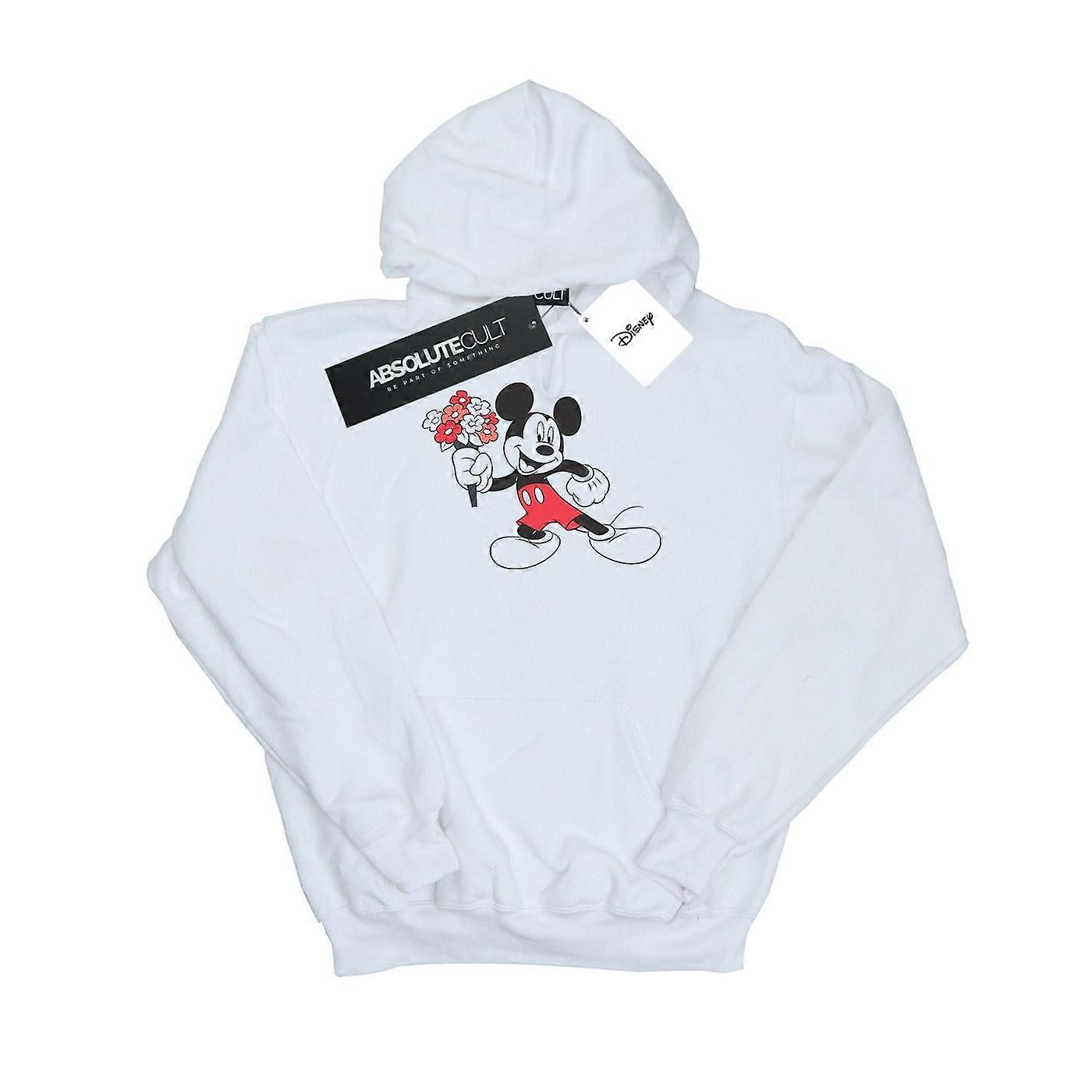 Disney Boys Mickey Mouse Flowers sudadera con capucha