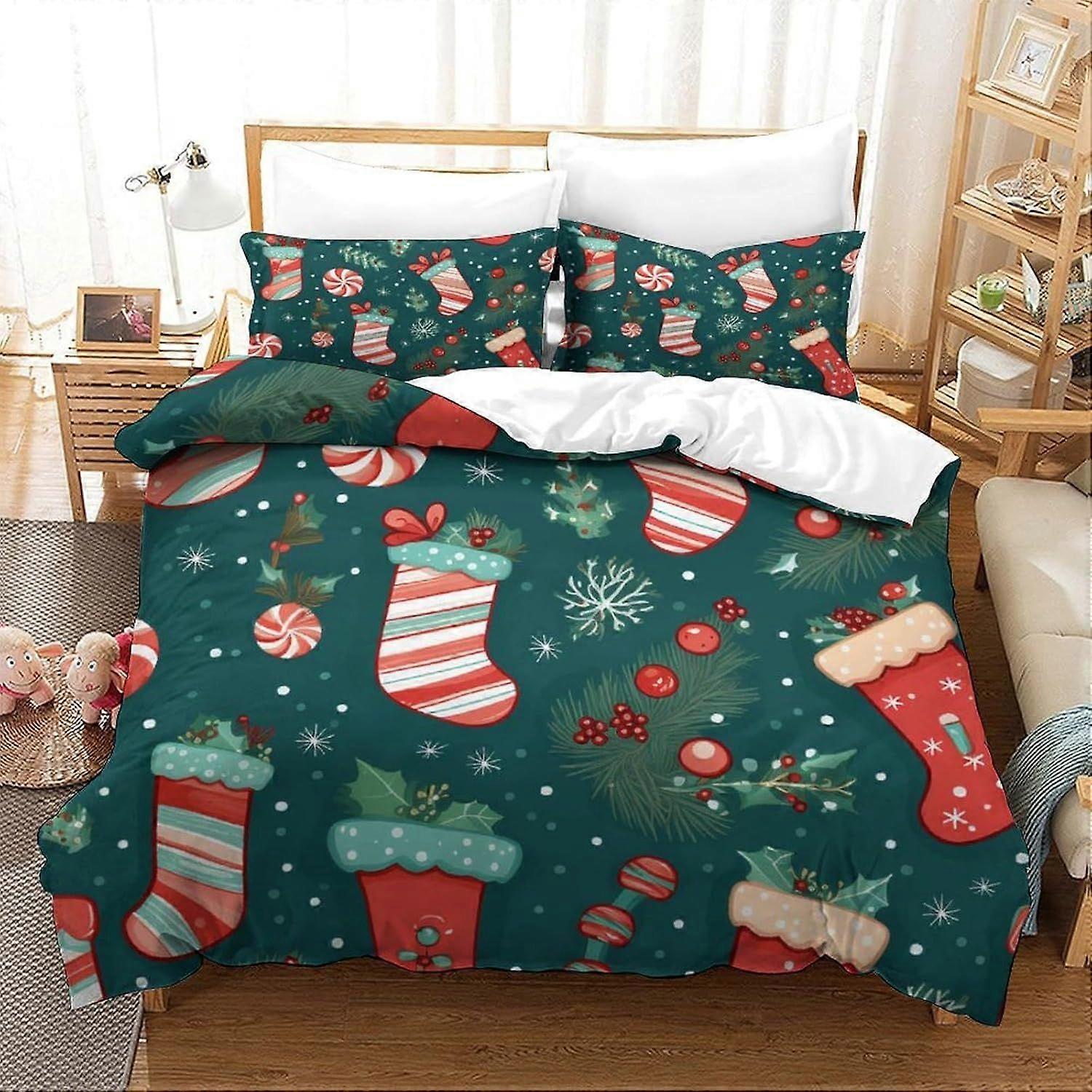 Toy Story Duvet Cover Microfiber Bedding Set, 3D Print Duvet Quilt Cover&Pillowcase, With Zipper Closure, Soft Duvet Cover for Men Woman Kids 3 Piece 