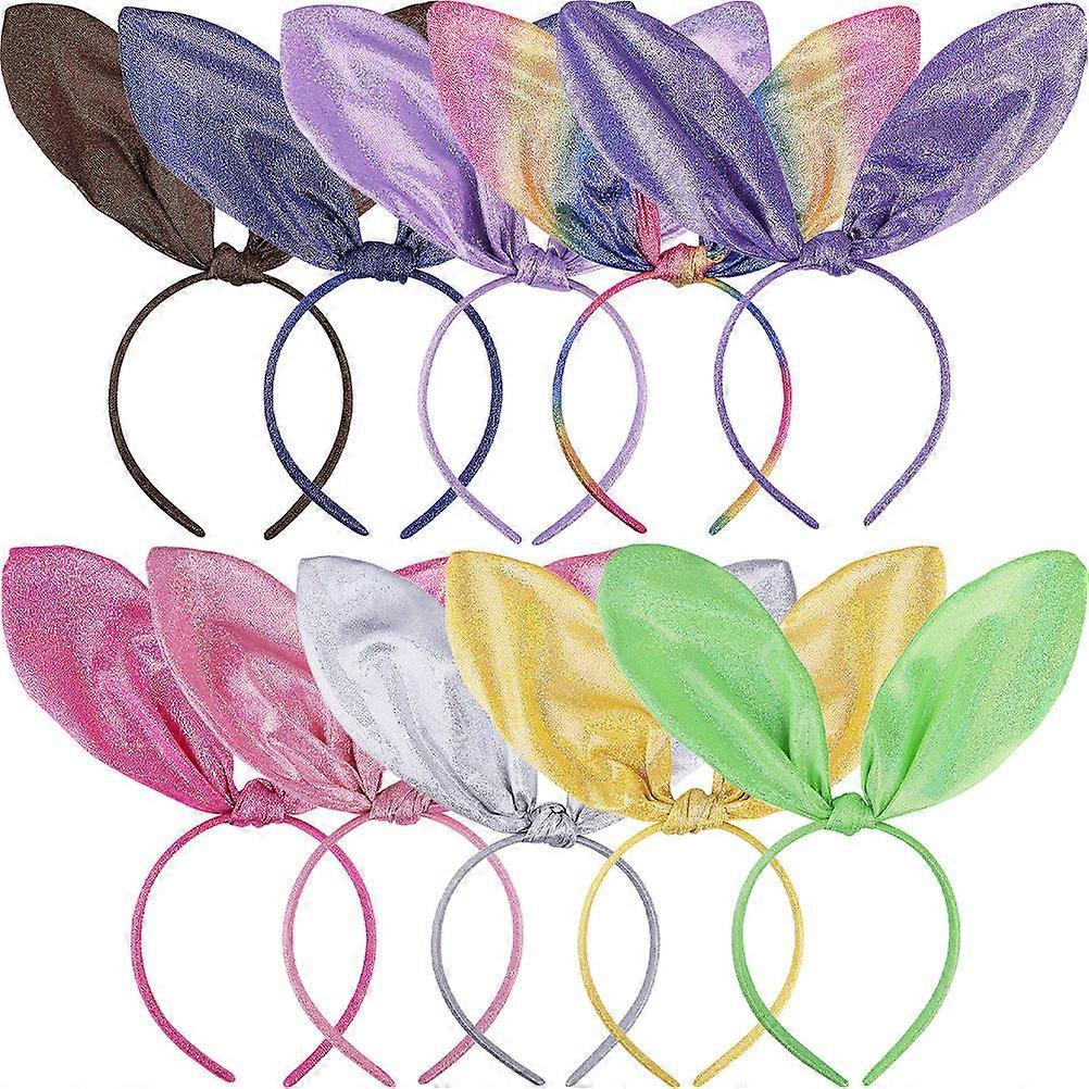 Easter Party Decorations Bunny Headbands with Rabbit Ears 30Pcs Set