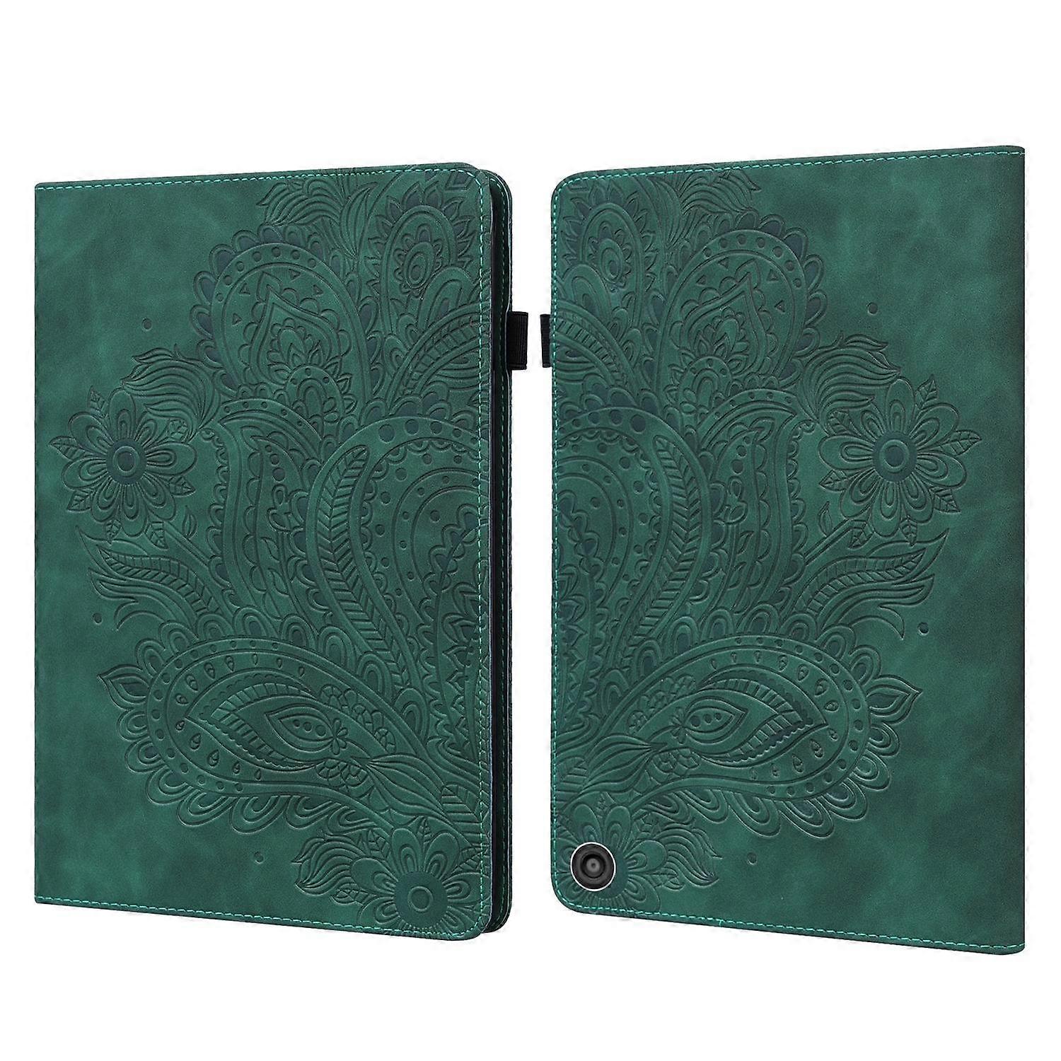 Embossed PU Case For Amazon Fire HD 8 2020 / HD 8 Plus 2020