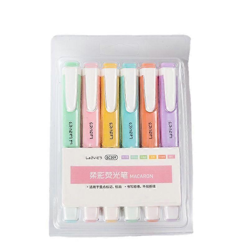 Children's Graffiti Highlighter Pencils, Mixed Colors, 12-Pack