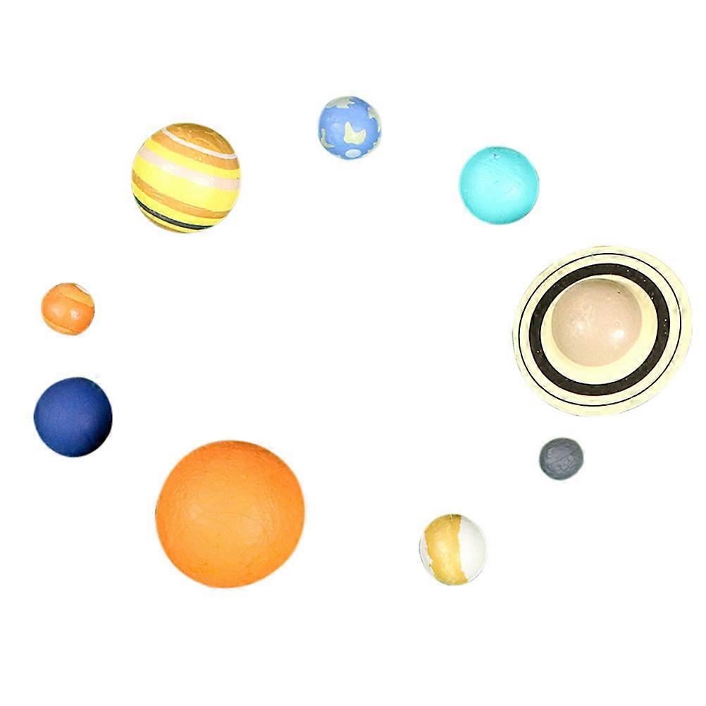Planet Molds Toy Vivid Planetary Shape Geography Teaching Aids 3.6x3.6x2cm 1 Set