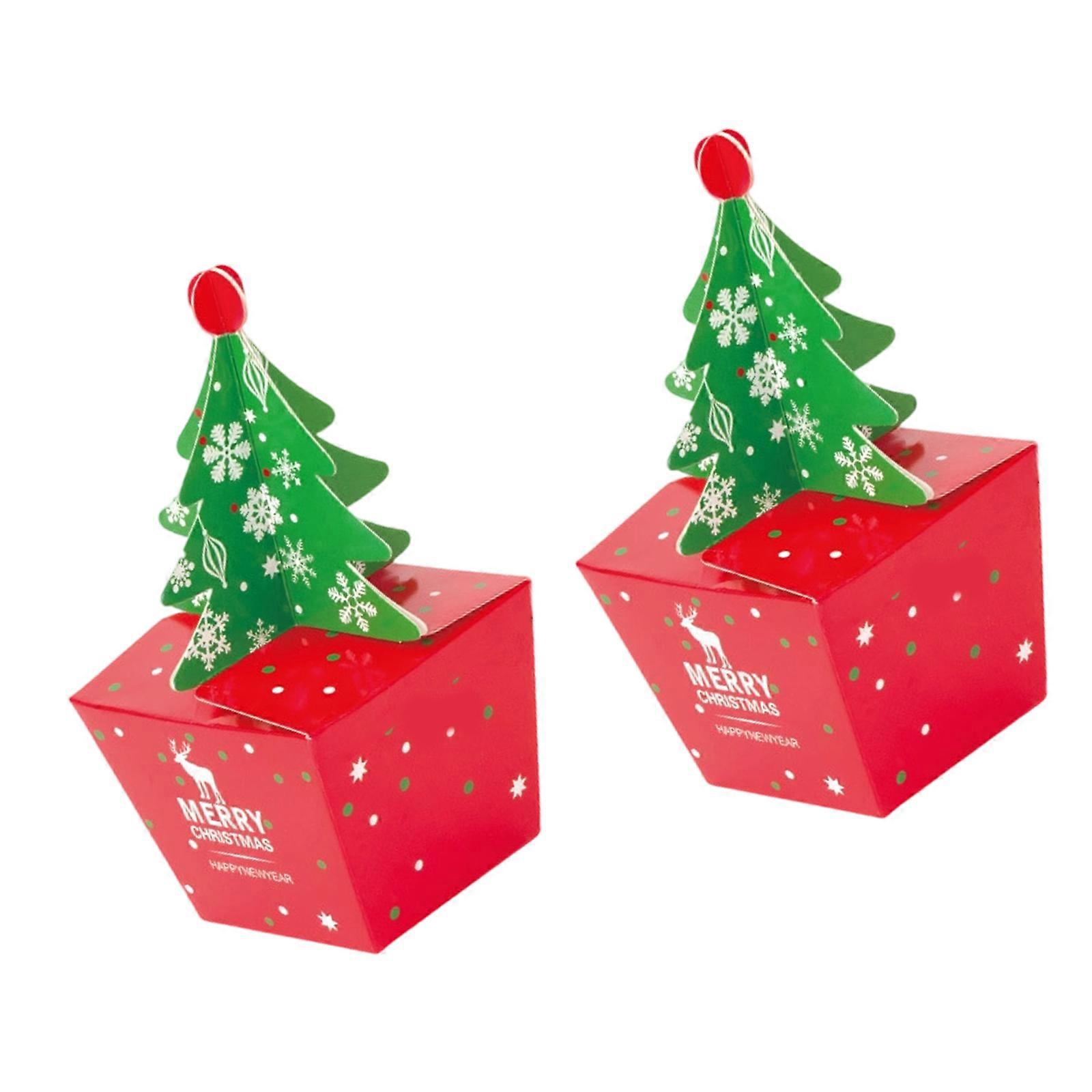 Christmas Themed User Friendly Present Box Quick Setups Structure Party Decoration For Various Celebration  S