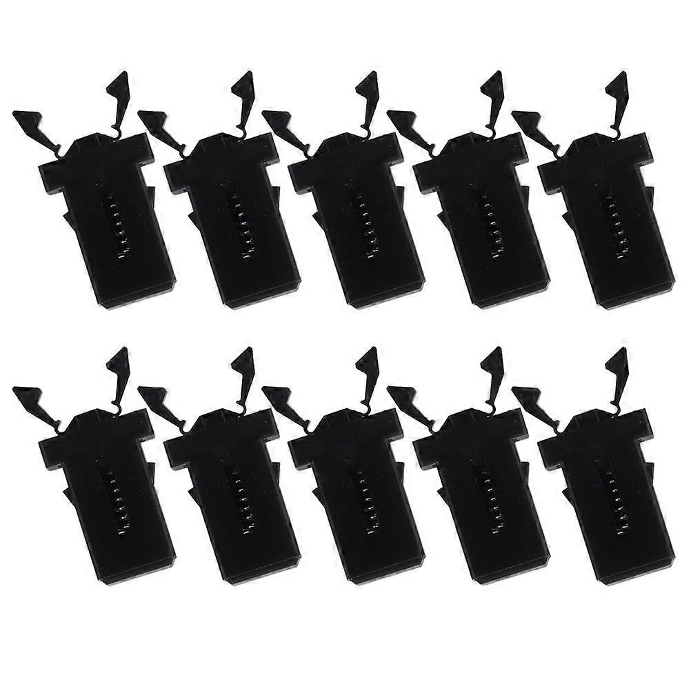 10pcs Garbage Can Lock Garbage Can Replacement Buckle Trash Can Push-type Lock