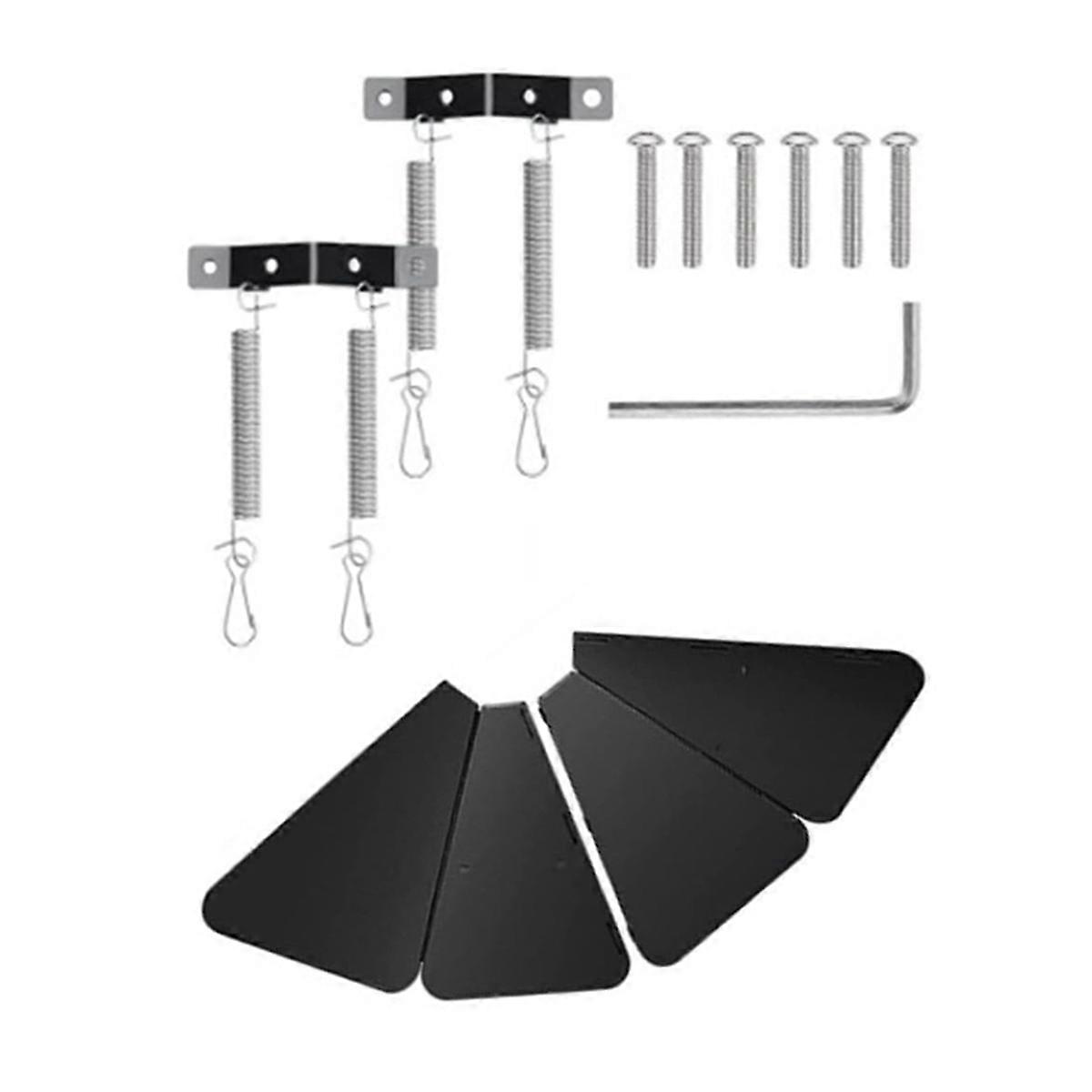 Squirrel Proof Baffle Guard Flapper Bird Feeder with Anti-Theft