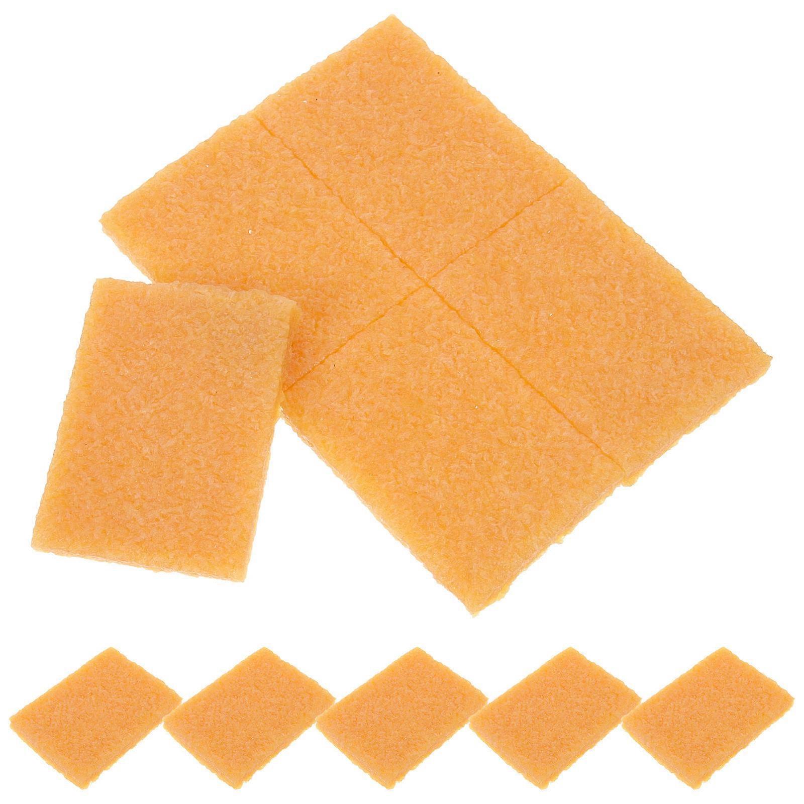 Orange Lightweight Rubber Eraser for Art Masking Fluid Cleaning 20Pcs