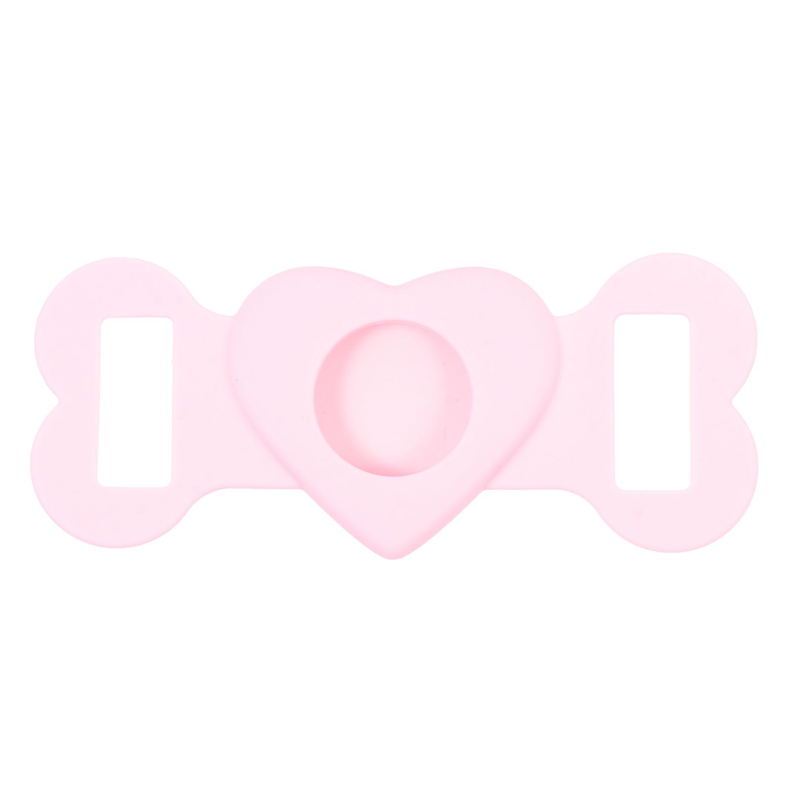 Protective Silicone Case for Pets Tracking Tool 1Pcs Pink