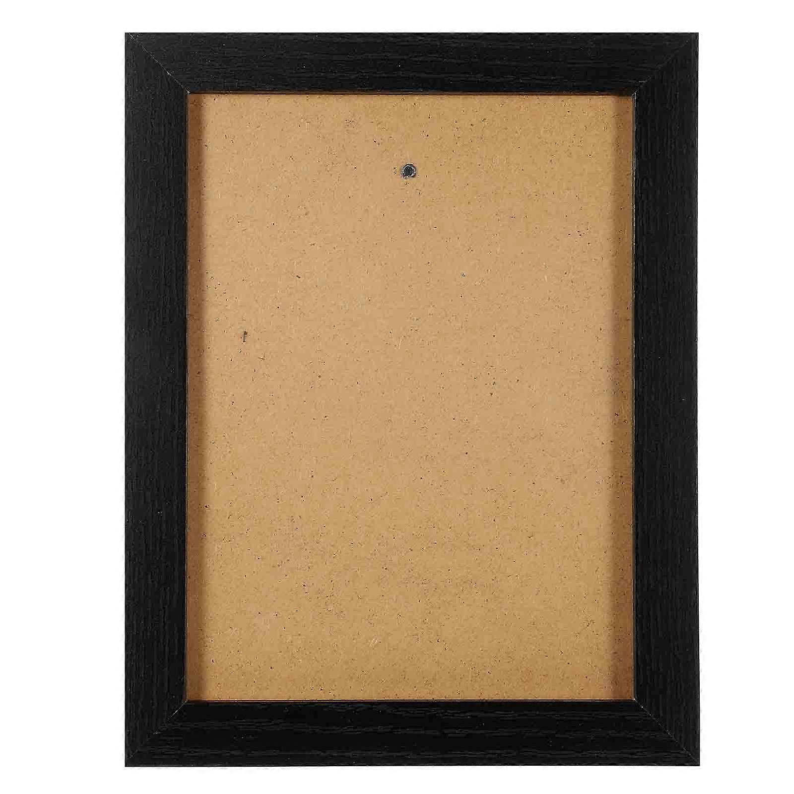 Rustic Photo Frame For Home Decor And Office Displays In Black 8 Inch Showcasing Memories 1Pack