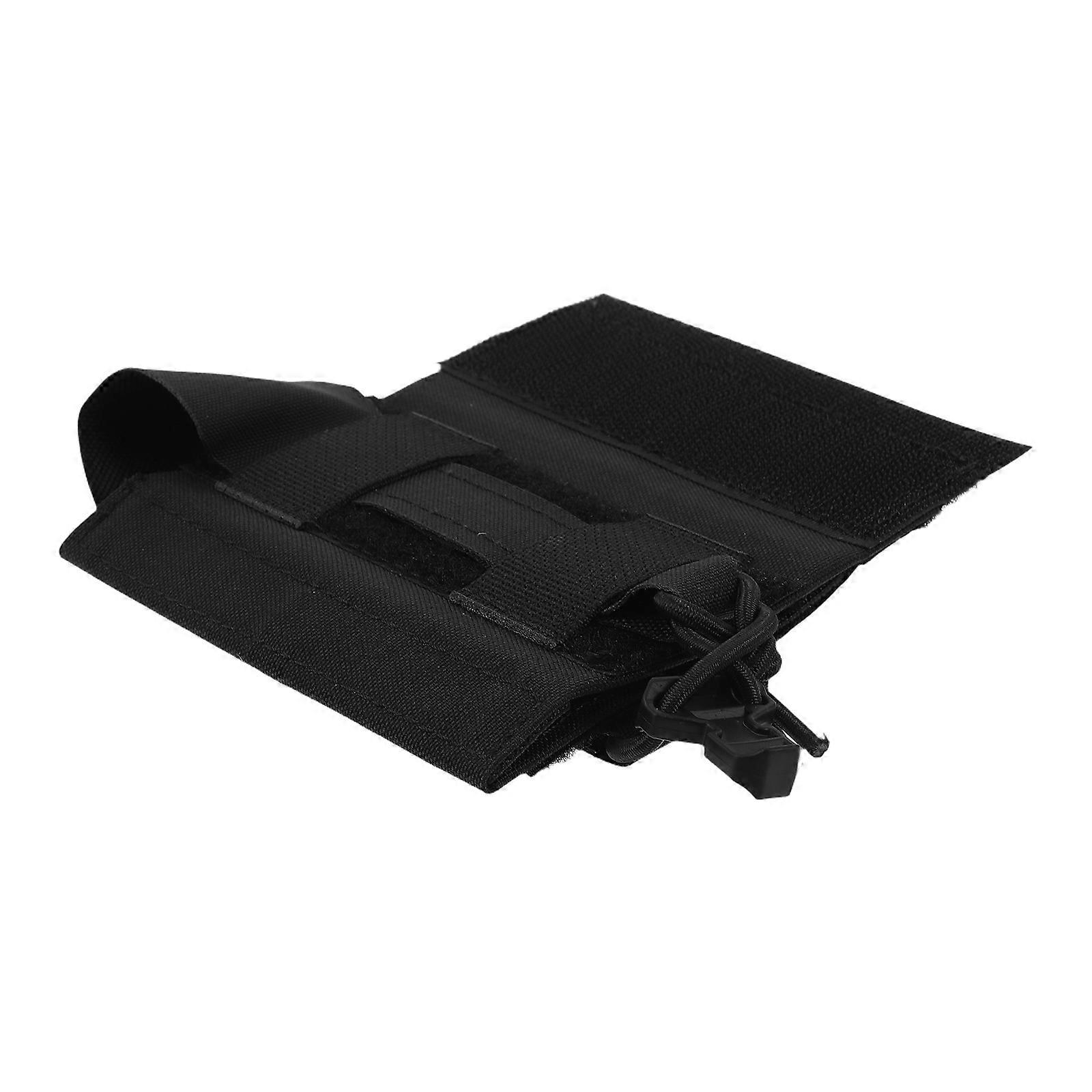 Tactical Side Pouch for Vest Expansion with Hook Loop for Storage