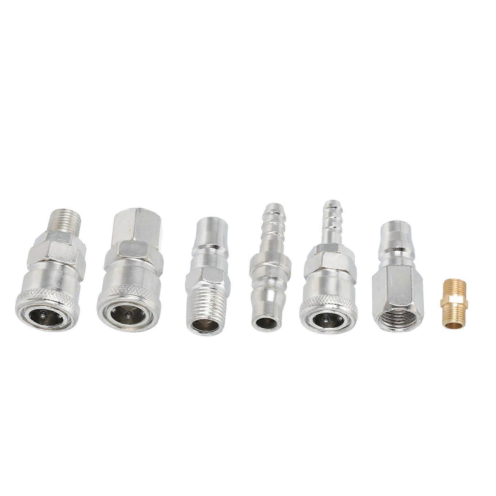 Quick-Connect Fittings Air Hose Connector for Practical Use 50Pcs