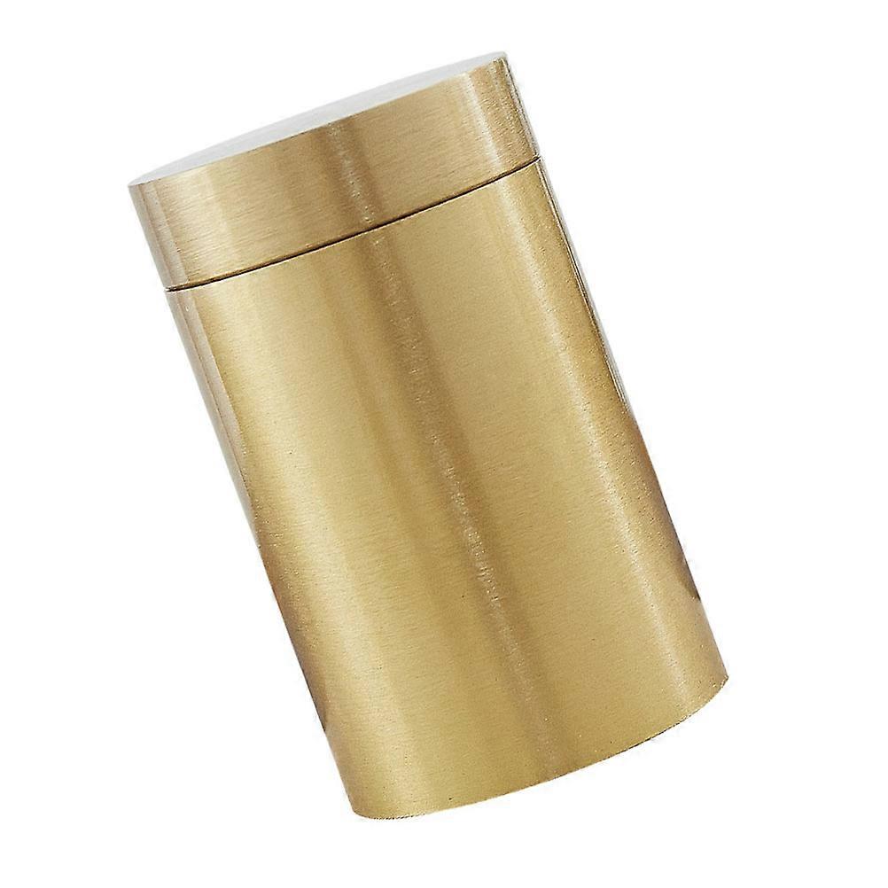 Golden Brass Toothpick Box for Storage Use 3Pcs Stylish Home Organizer