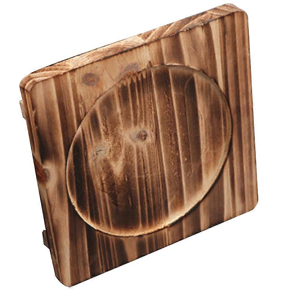 Heat Insulation Pot of Wood with 4Pcs Practical Holders