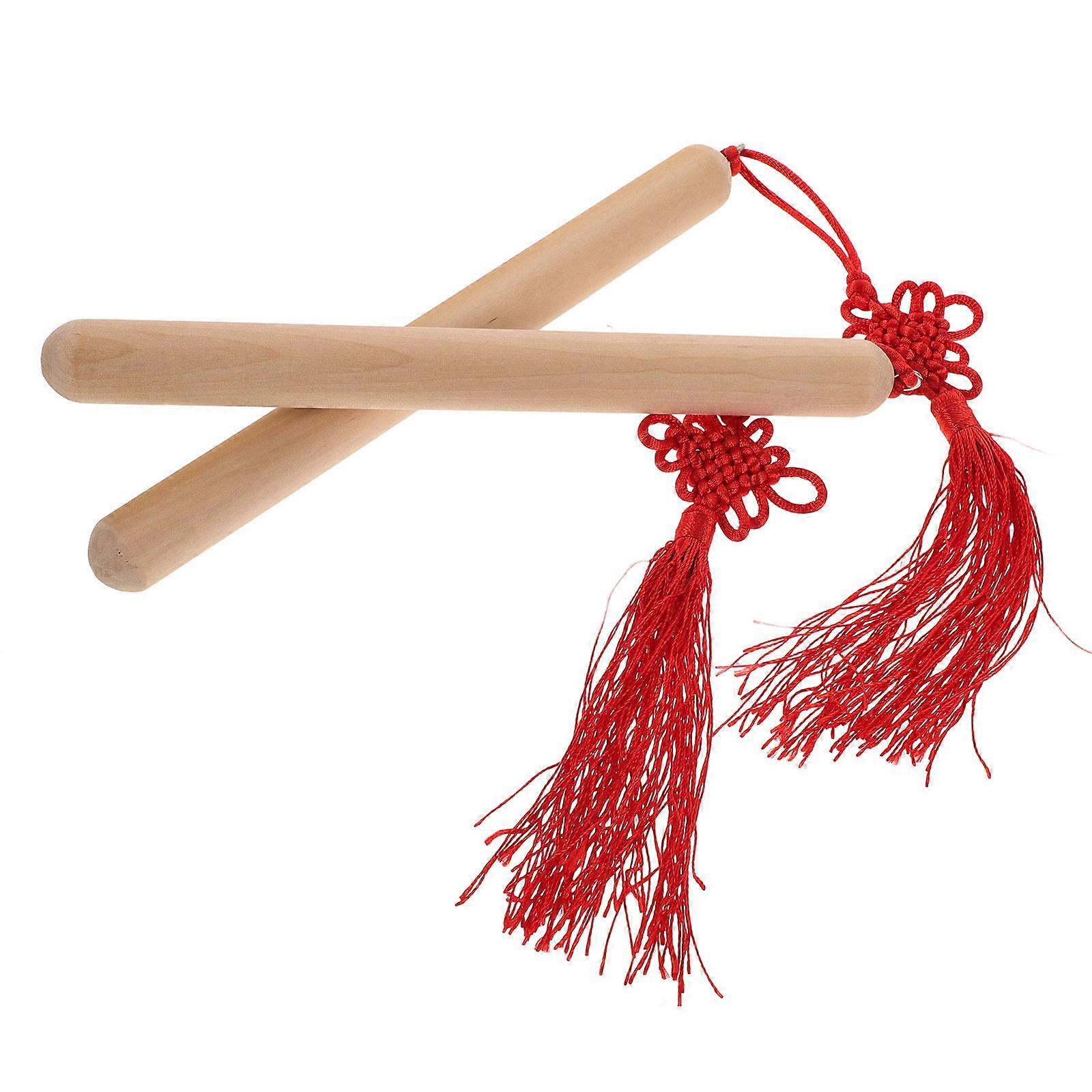 Rhythm Sticks for Kids Wooden Music Sticks 4Pcs Percussion Instruments