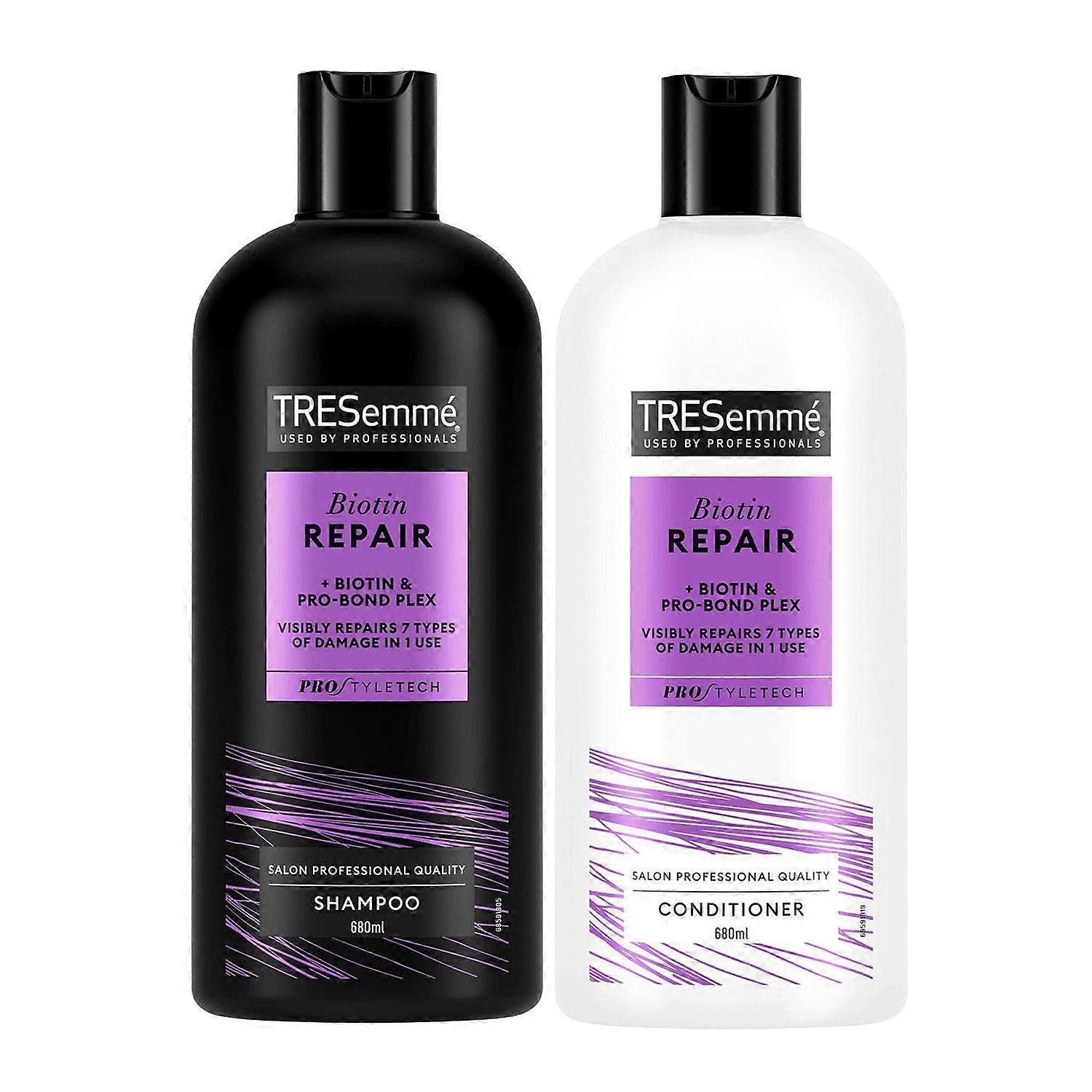 Tresemme Shampoo & Conditioner Bundle 680ml Each - Biotin Repair