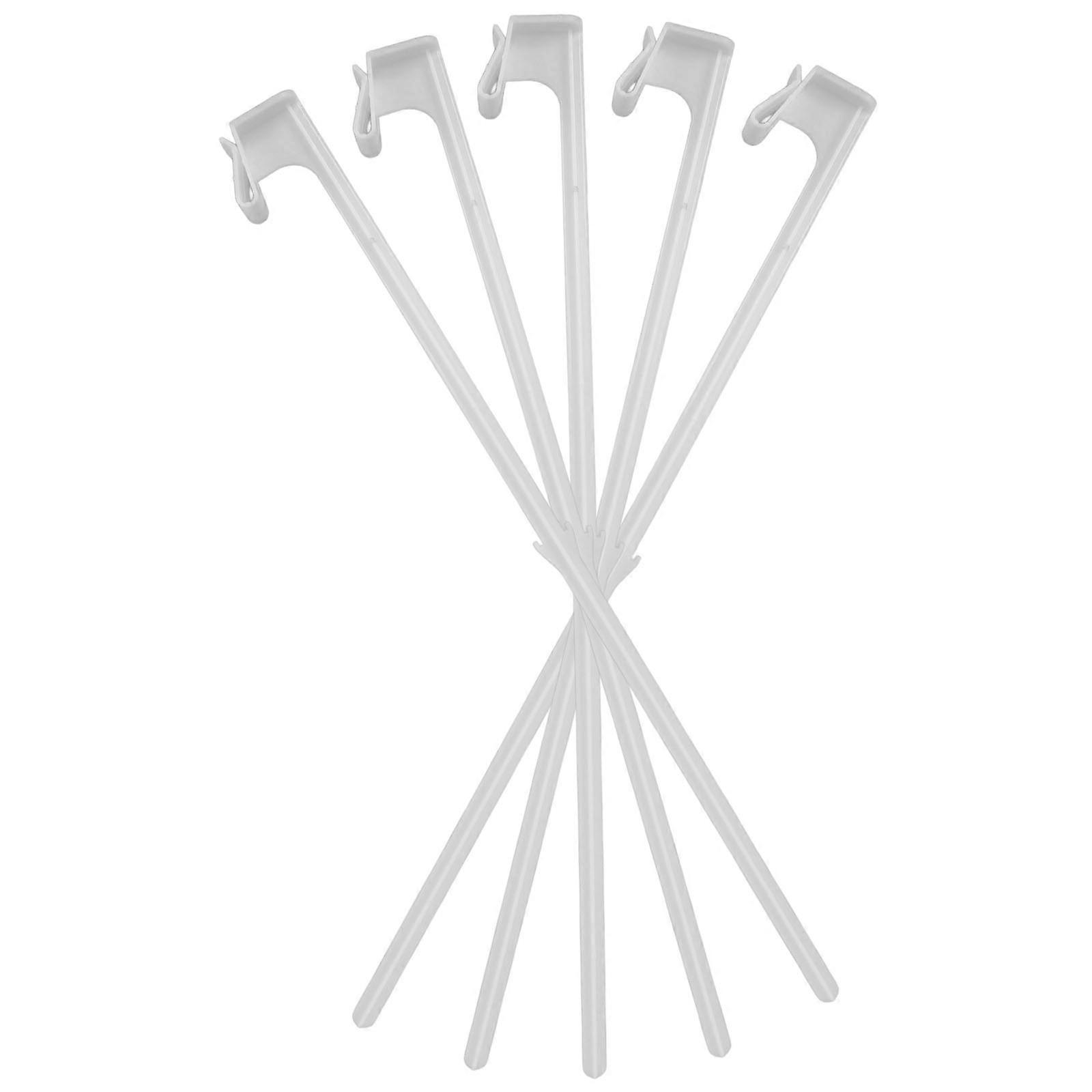 Window Flag Holder Holding Flags Securely General Users 44.00X4.50X6.50cm 5Pcs Durable Plastic