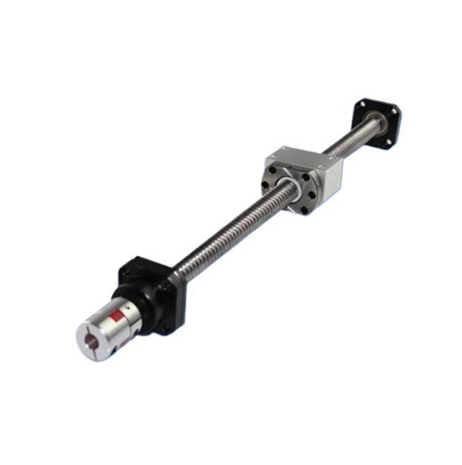Precision Ball Screw SFU1605 2550mm Kit With Waist Nut, Support Seat BKBF, Coupling, Nut Seat Processing