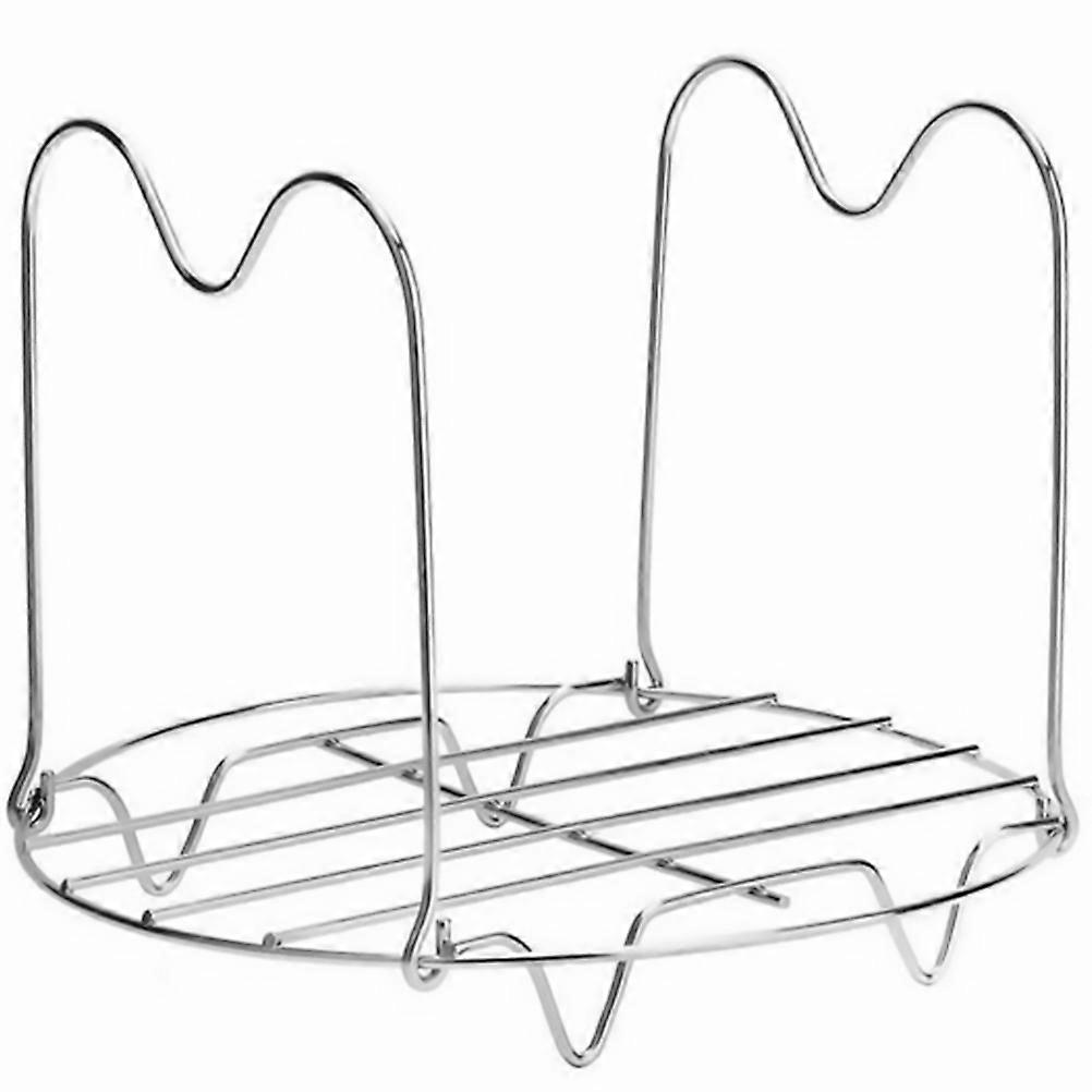 Stainless Steel Steaming Rack Kitchen Cooking Utensils 2Pcs