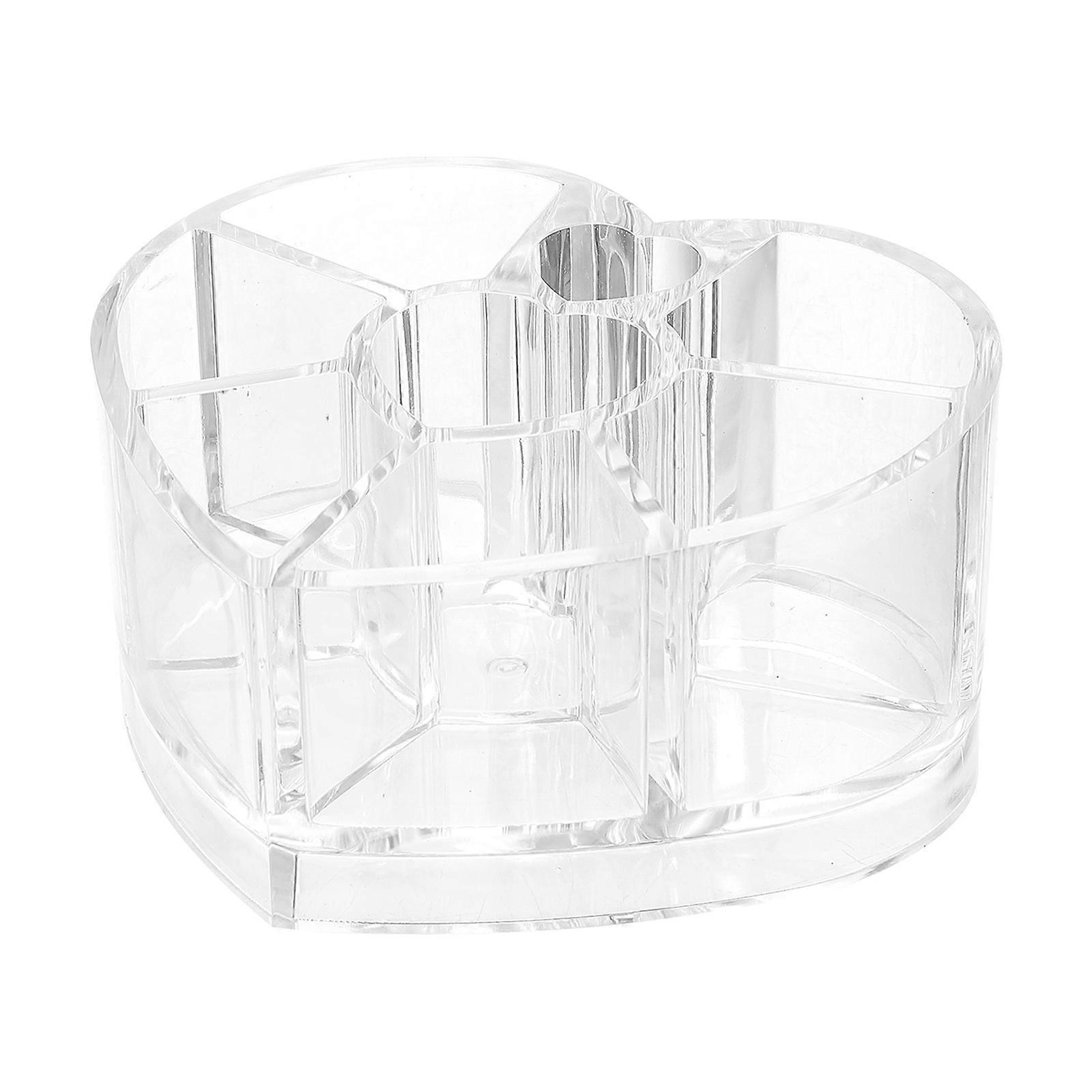 Simple Design Clear Acrylic Pen Holder For Home Office 1Set
