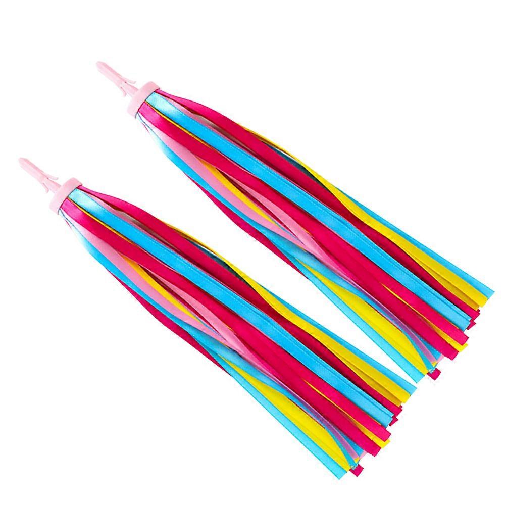 Bike Streamers Multi-Colored 25x0.7Cm Decoration 1 Pair