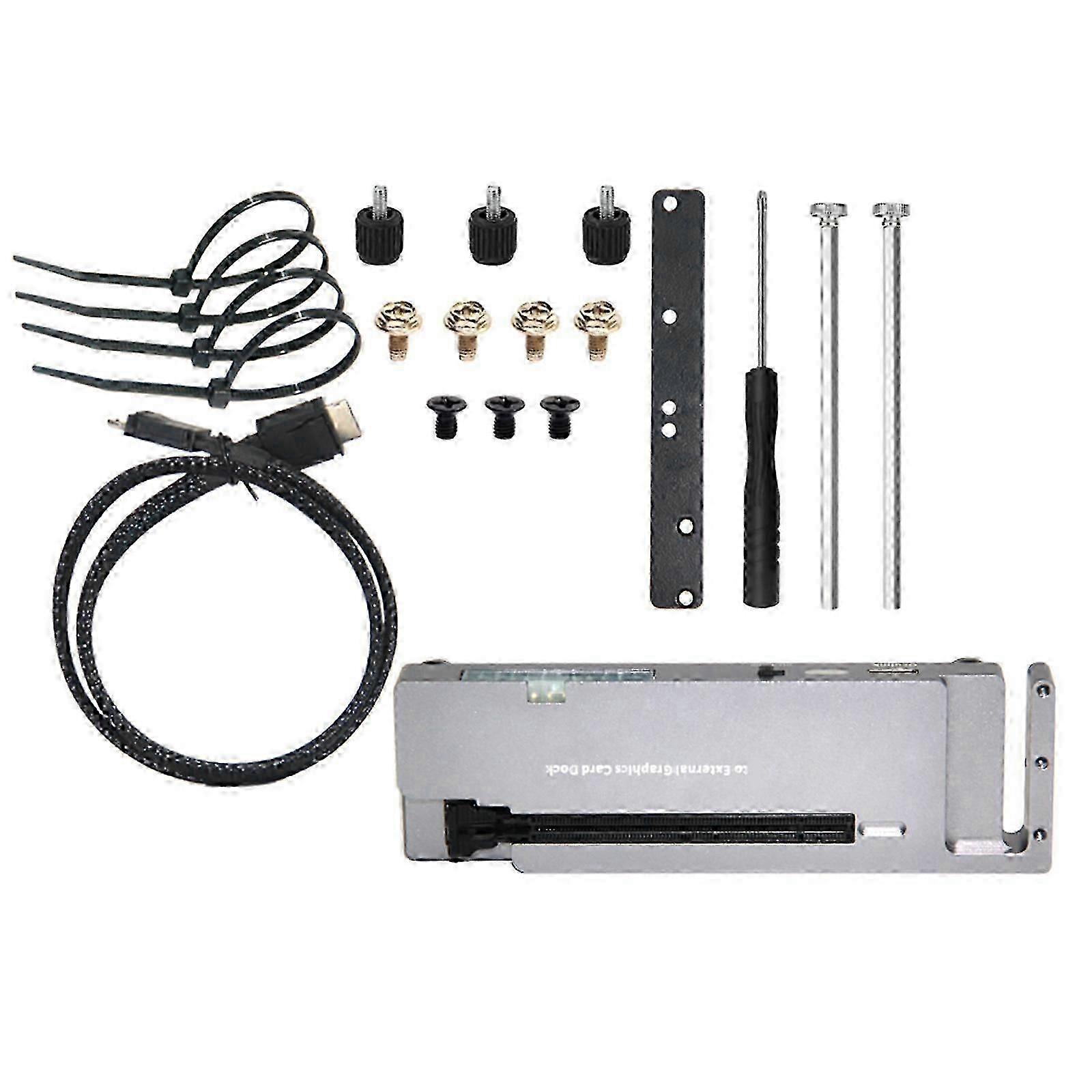 OCU LINK External GPU Dock with 40Gbps Speed Supports RTX3060 & GTX1060 Easy