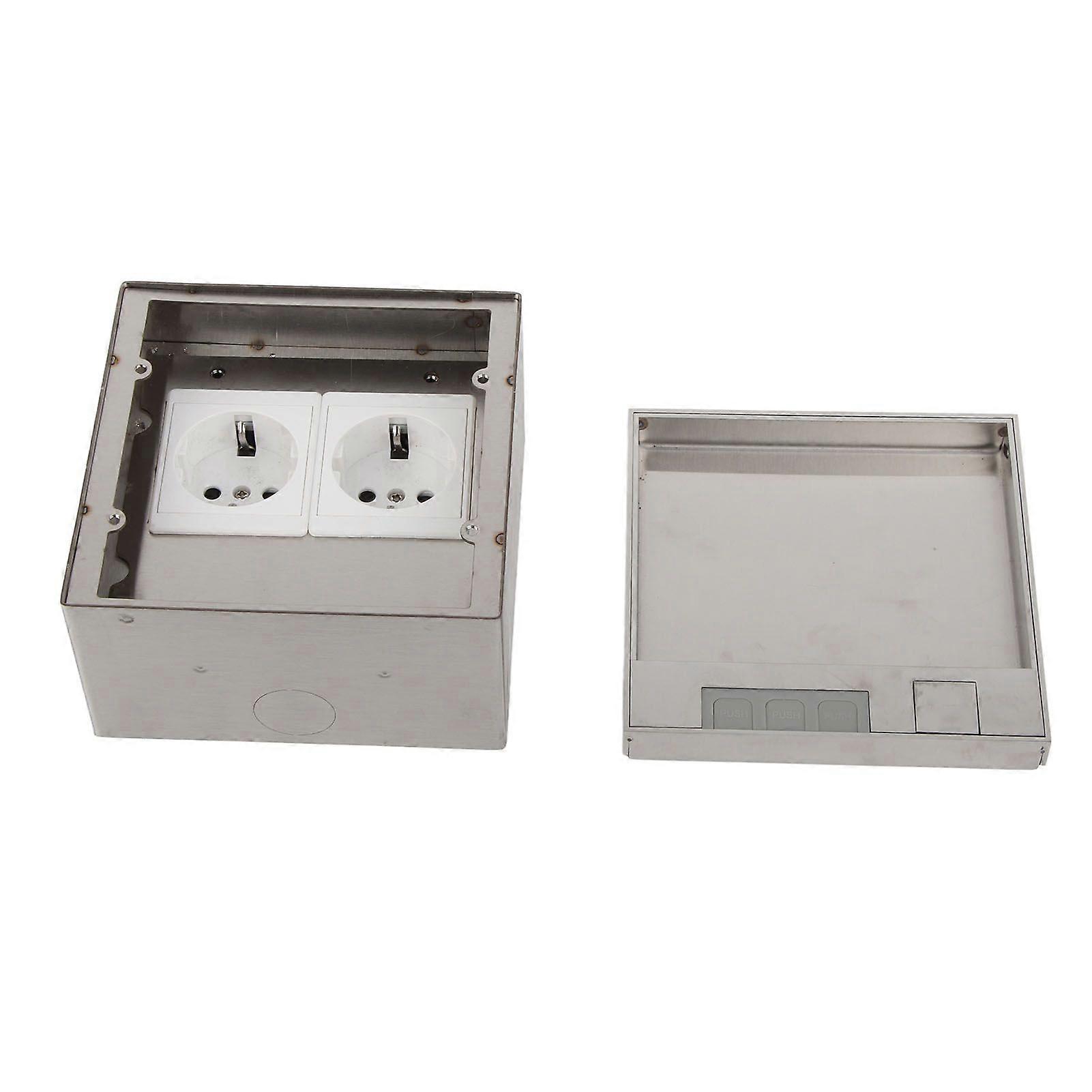 Power Strip Dual  Standard Sockets Connection Box Outlet Socket Receptacle AC