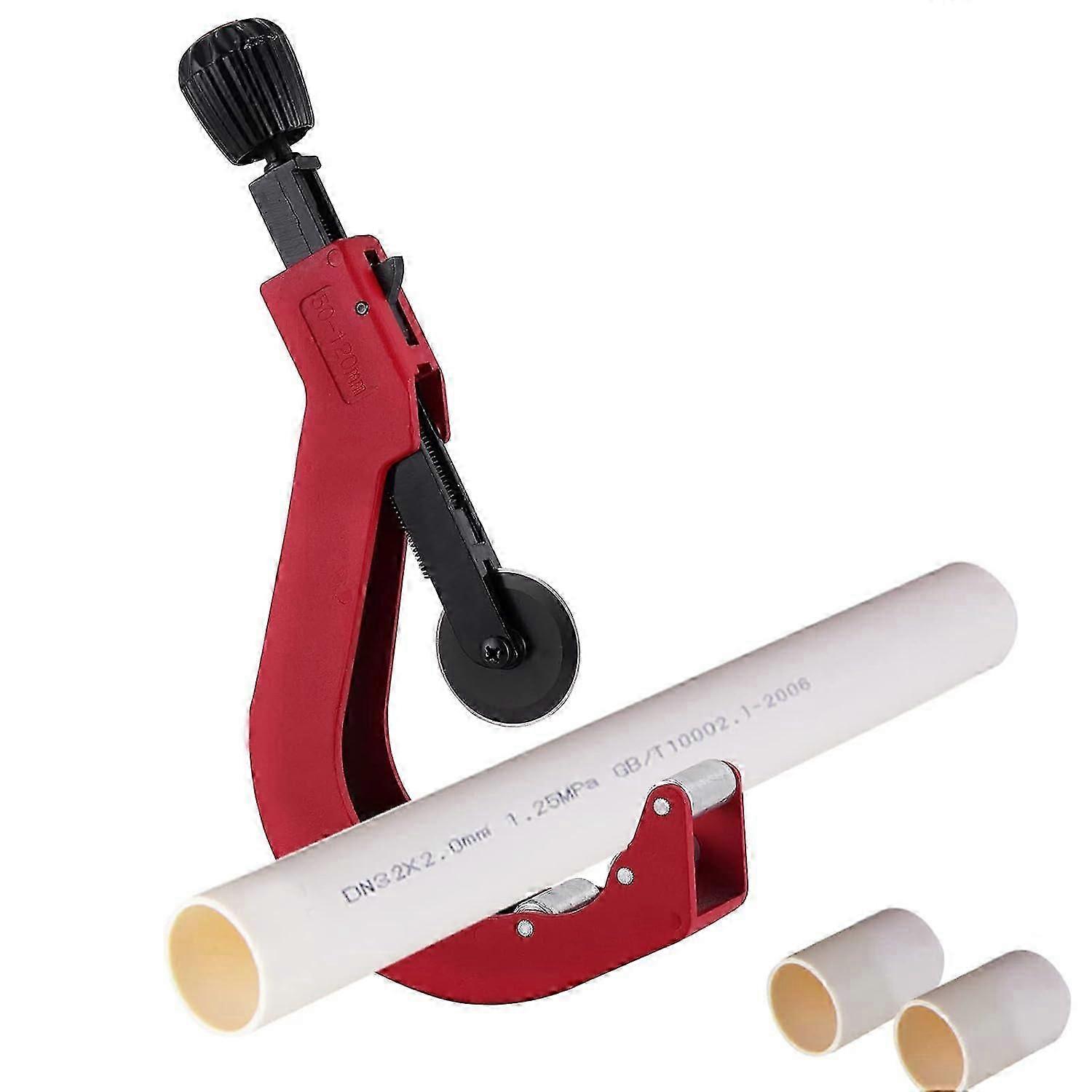 قطع الأنابيب البلاستيكية PVC PE PPR أنبوب قطع الأنابيب أدوات قطع الأنابيب البلاستيكية القاطع 50 مم -120 مم (AAA)