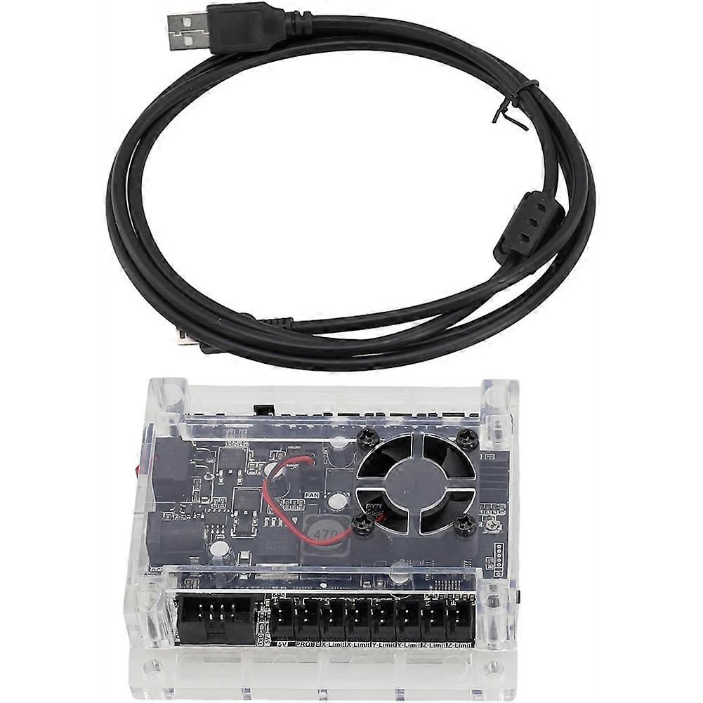 3-Axis USB Control Board for GRBL Engraving Machine Offline Capability Customizable Power Settings Precise Spindle Speed