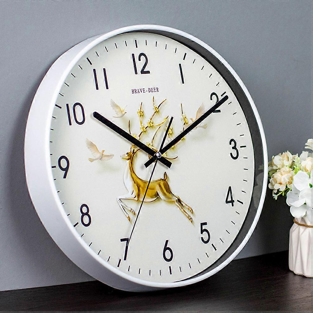 Wall Clock Round 3Pcs Set for Indoor Home Decorative Purposes