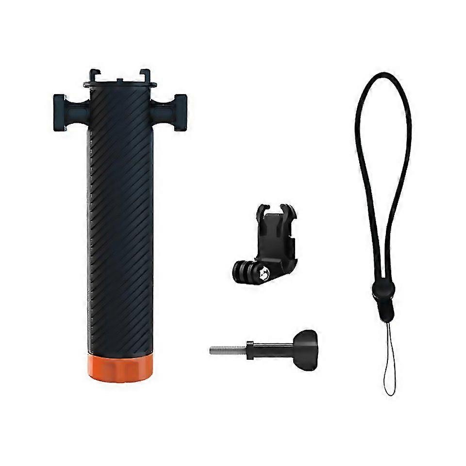 For Buoyant Antisink Dive Handle With Dual Cold Shoe Mounts For Action Cameras