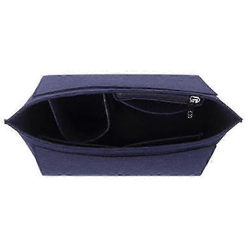 Vilten insert tas past voor Longchamp handtas liner tas vilt doek make-up tas ondersteuning reizen draagbare insert portemonnee organisator
