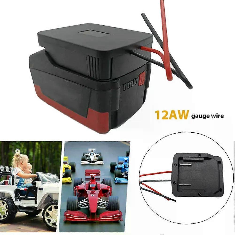 Battery Adapter For Metabo 18V Li-ion Battery Power Mount Connector DIY Adapter Dock Holder For Power Tool RC Toys Robotics